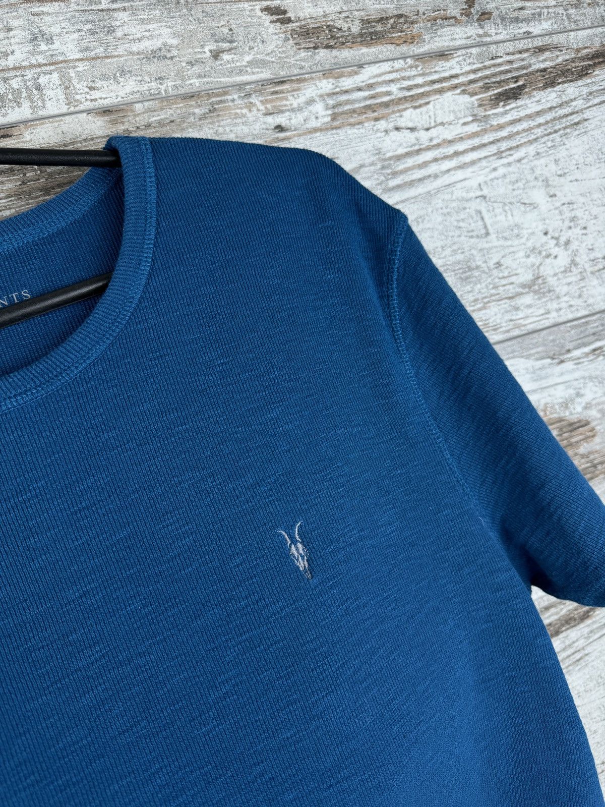 Allsaints Mens AllSaints T-shirt ss crew blue tee blue size M Size US M / EU 48-50 / 2 - 4 Thumbnail