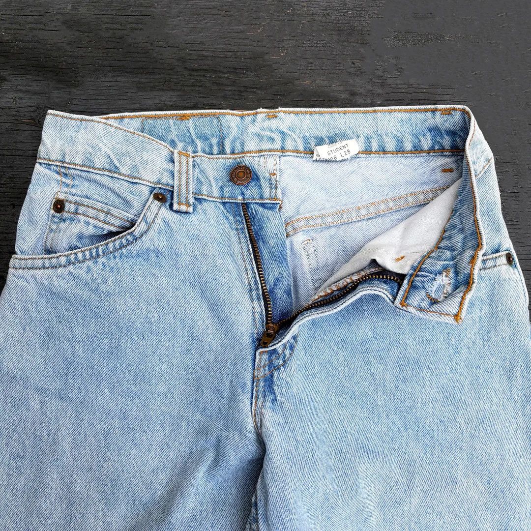 Levi's Levi’s 562 1980 80s Vintage W26 L28 Orange Tab Denim Jeans Size 26" / US 2 / IT 38 - 3 Thumbnail