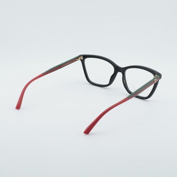 Gucci Gucci GG1989O 001 Square Eyeglasses - Black 56mm Size ONE SIZE - 10 Thumbnail