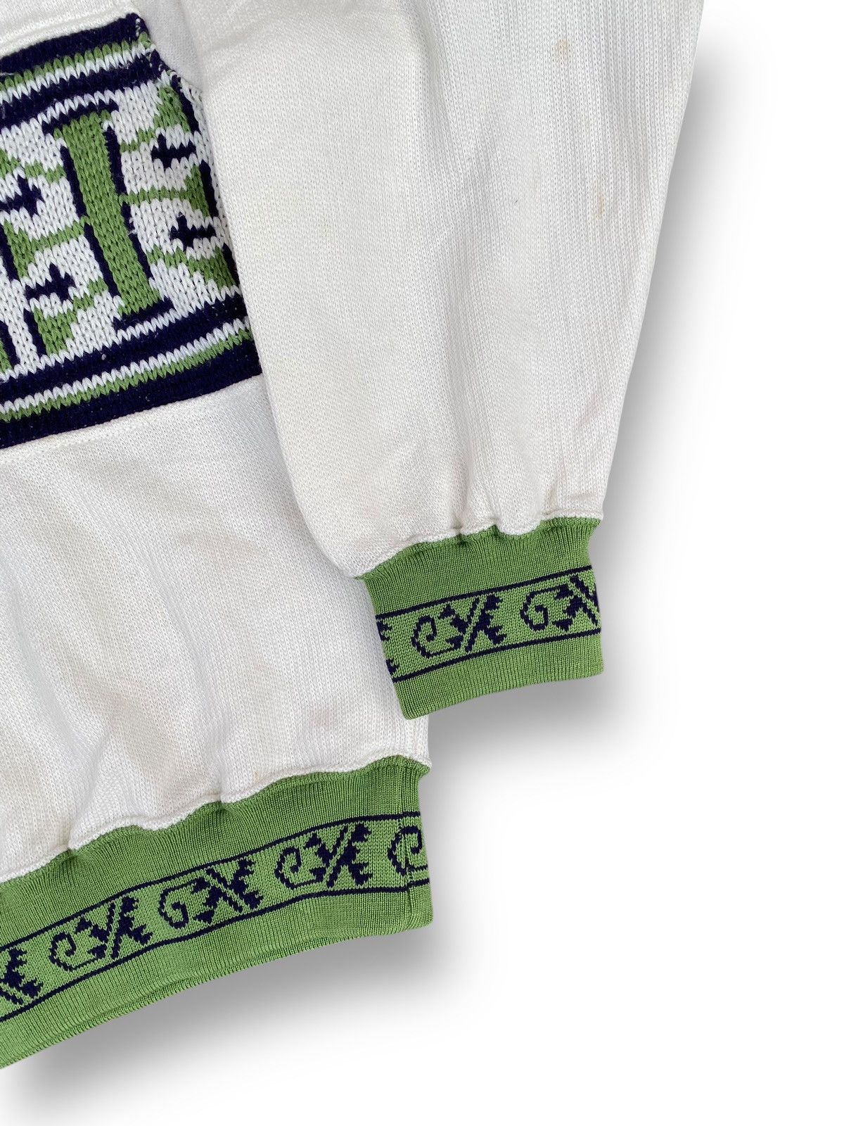 Kappa × Vintage Vintage Kappa Sweatshirt Knitwear Navajo Design. #D7 Size US L / EU 52-54 / 3 - 3 Thumbnail