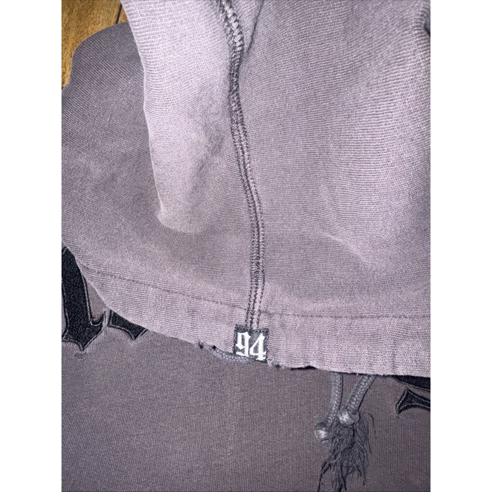 Old Navy × Vintage Old Navy Pullover Hoodie Black XL 25x25 90s Y2K USA Skater Size US XL / EU 56 / 4 - 5 Thumbnail