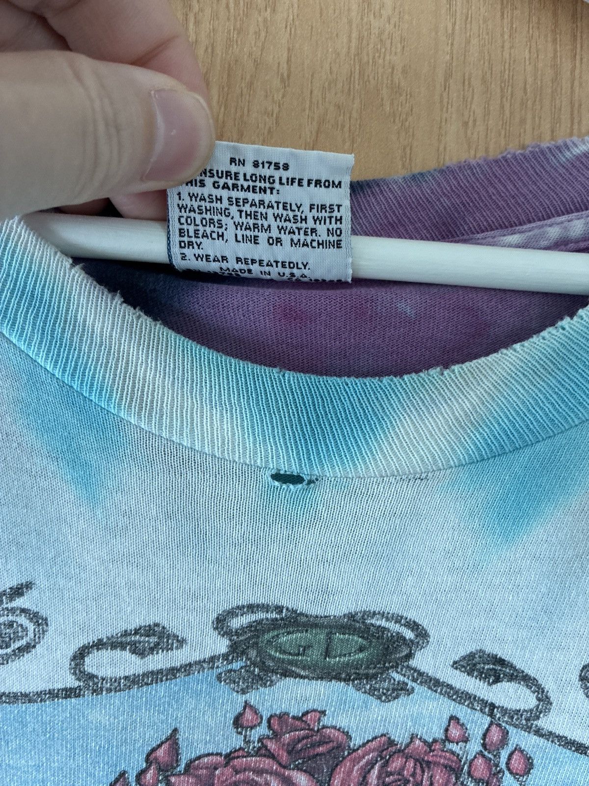 Grateful Dead Grateful Dead Liquid Blue OG vintage Size US L / EU 52-54 / 3 - 8 Thumbnail