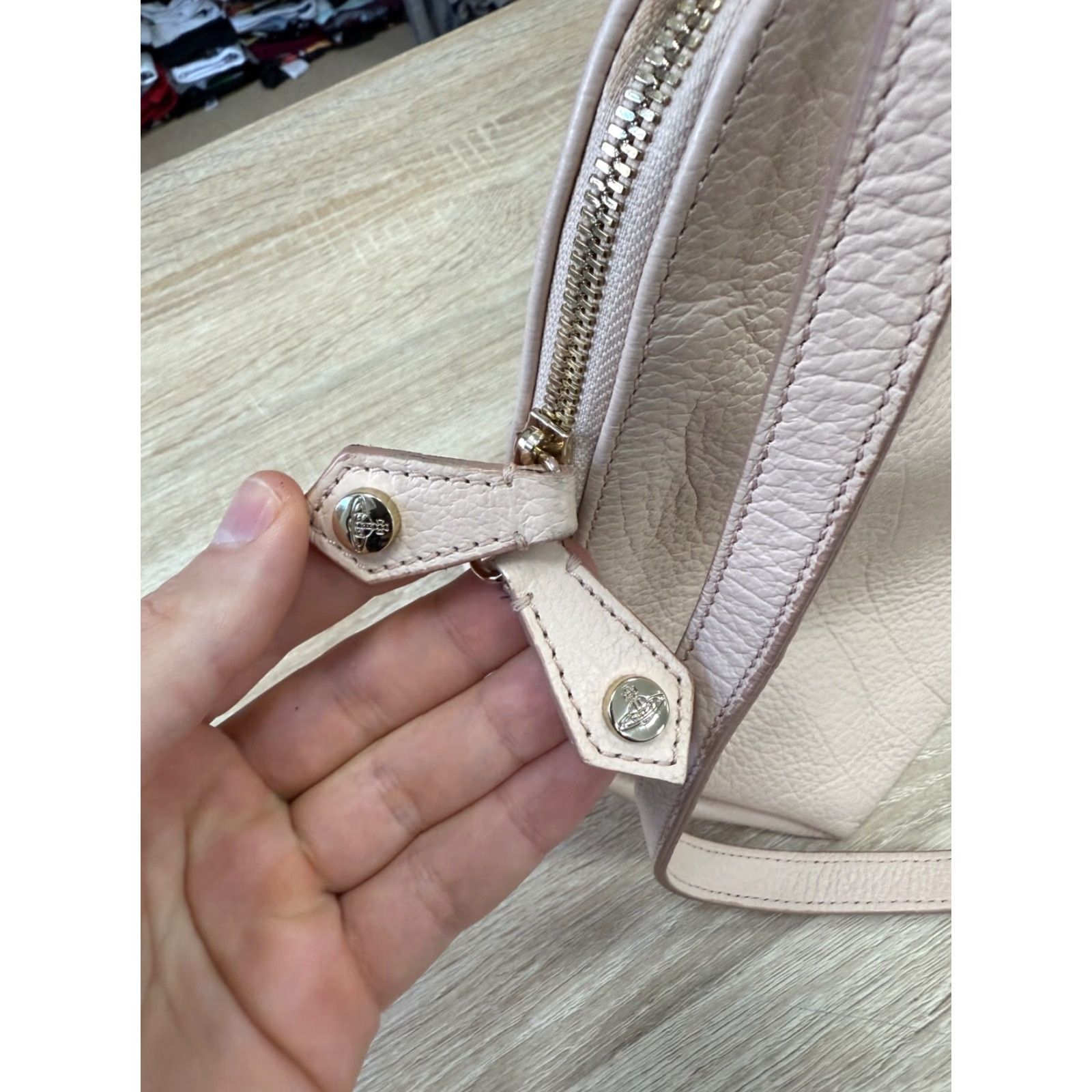Vivienne Westwood Vivienne Westwood Balmoral Grain Leather Pink Bag Womens Bag Pink FVINTAGE Size ONE SIZE - 4 Thumbnail