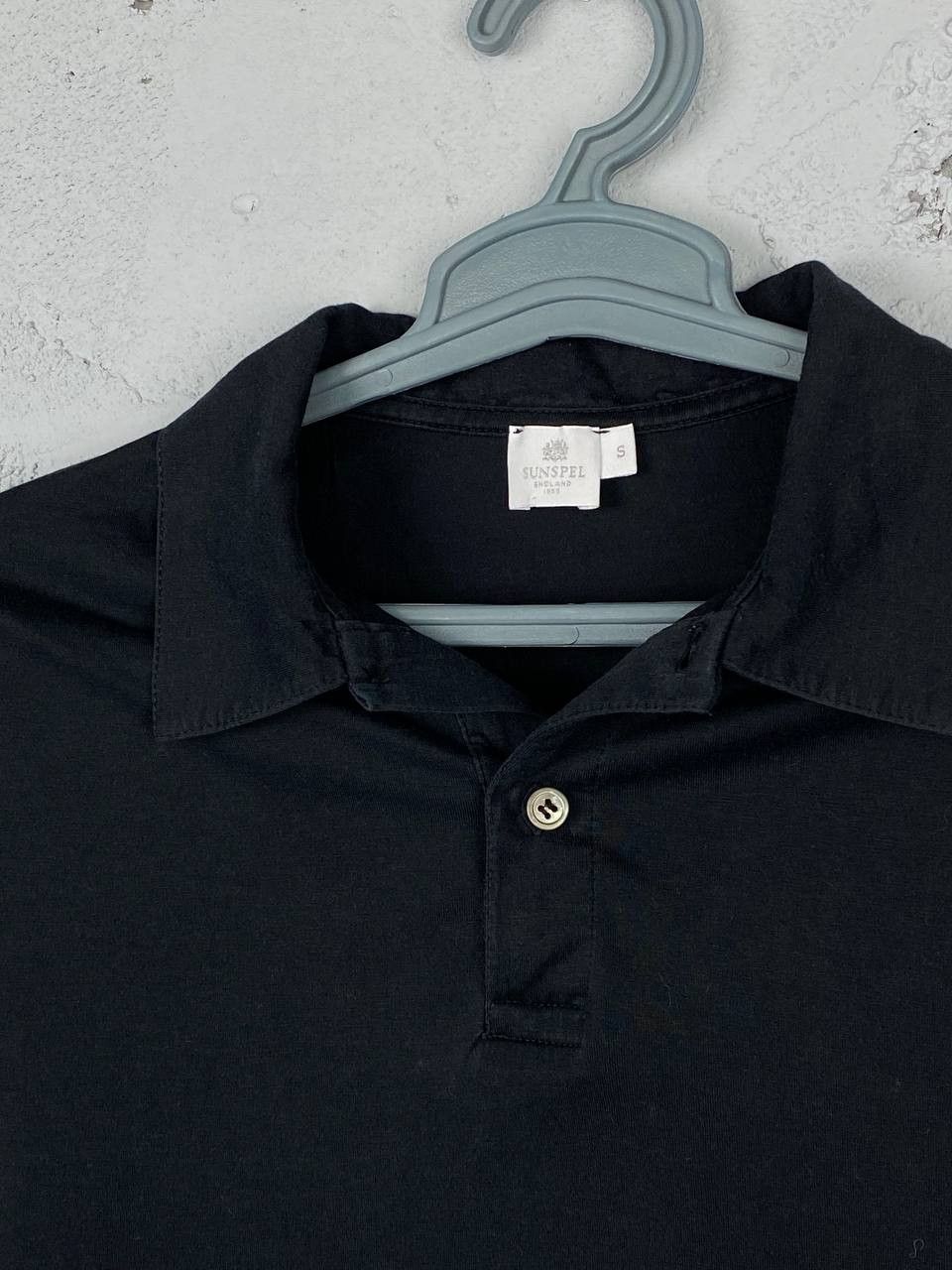 Sunspel Sunspel Black Piquet Polo Size S Size US S / EU 44-46 / 1 - 3 Thumbnail