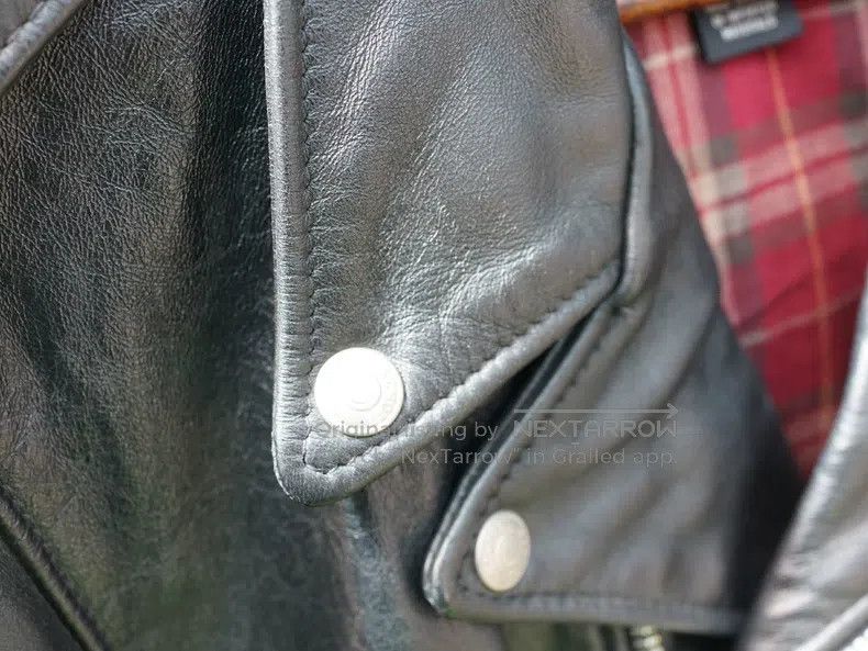 Schott Schott Men's leather jacket Size US M / EU 48-50 / 2 - 4 Thumbnail