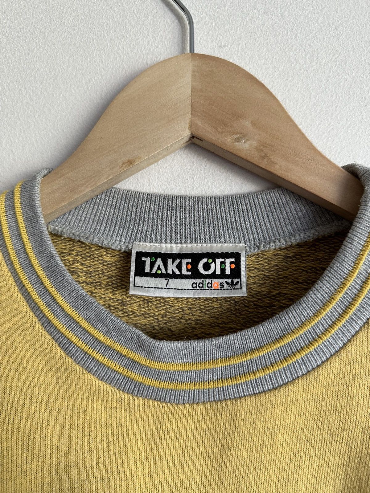 Adidas × Vintage Adidas Take Off heavy t-shirt / shirt sleeve sweatshirt Size US L / EU 52-54 / 3 - 3 Thumbnail