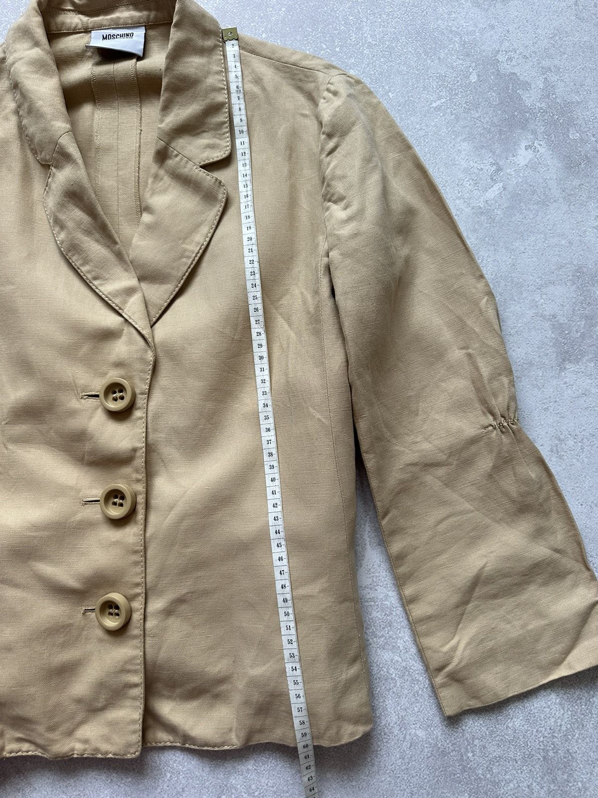 Moschino Moschino CheapandChic blazer women Beige size Usa 10 Size L / US 10 / IT 46 - 6 Thumbnail