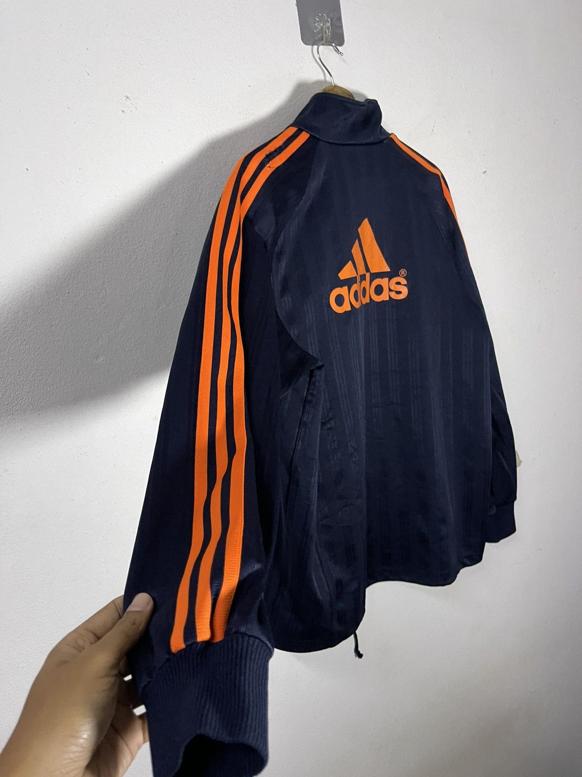 Adidas Adidas Track Jacket Stripes Orange Size US L / EU 52-54 / 3 - 10 Thumbnail
