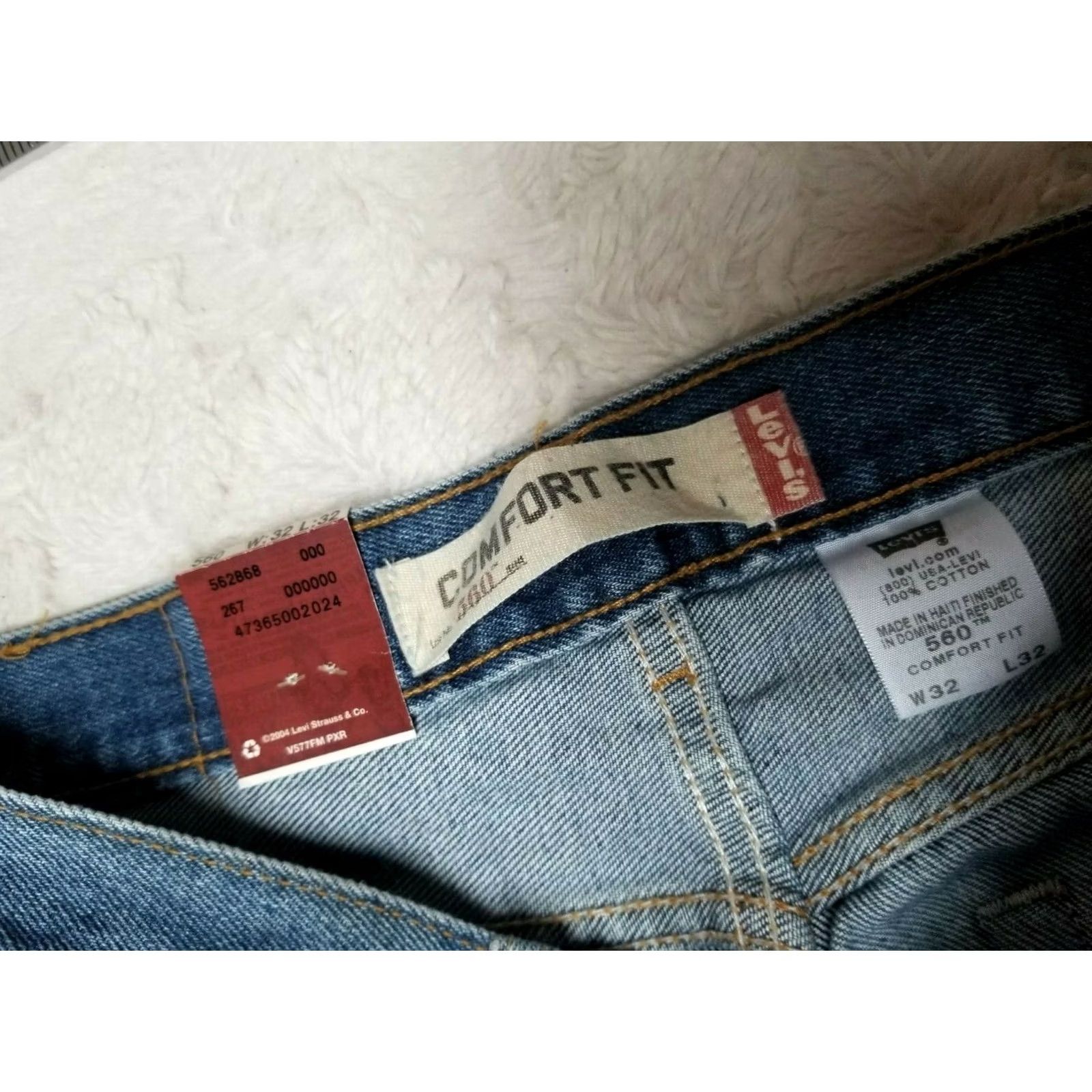 Levi's Levi's Comfort Fit Jeans 32 Mid Rise Denim Blue 5-Pocket Straight Size 24" / US 00 / IT 34 - 3 Thumbnail
