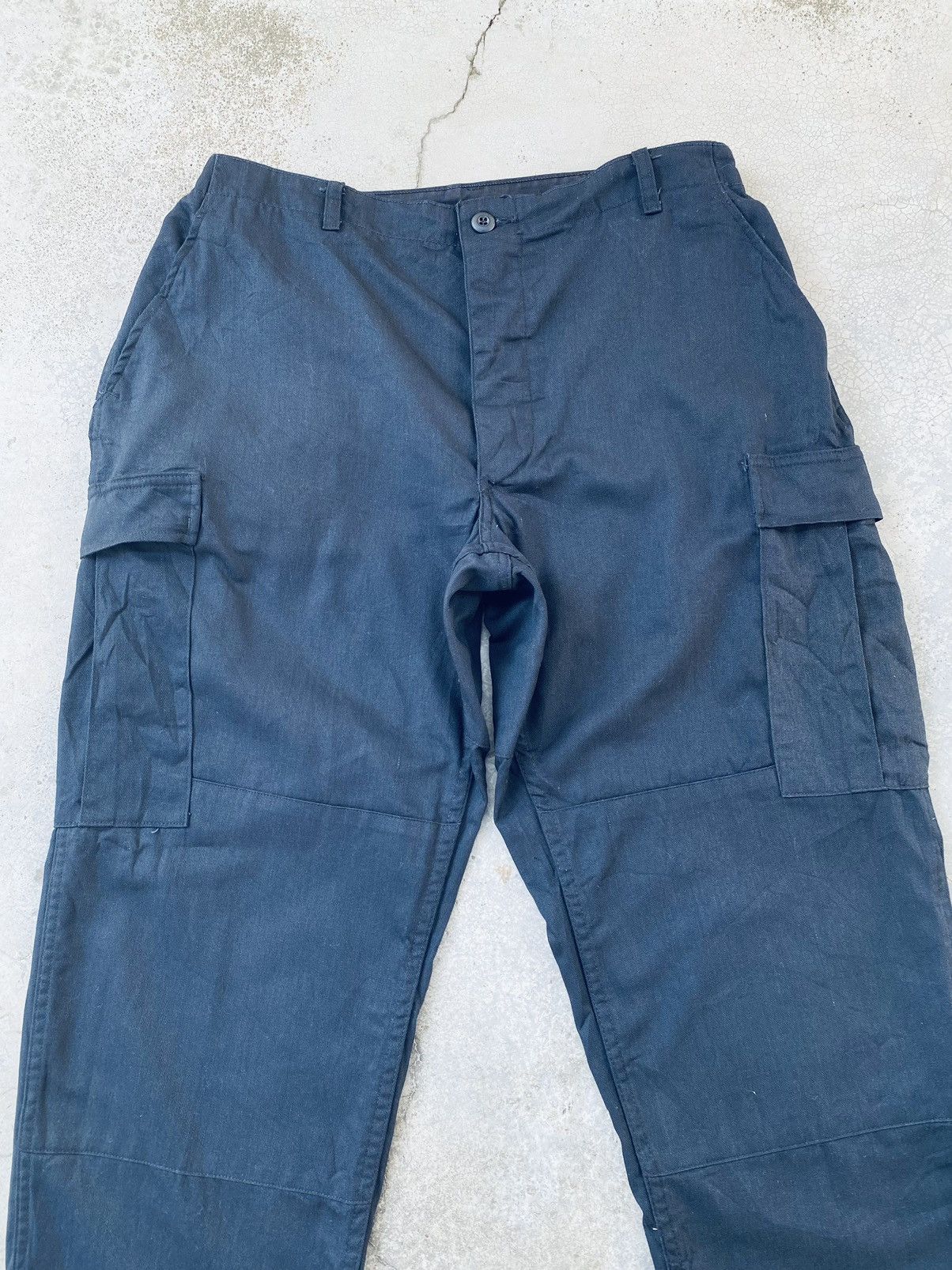 Vintage Vintage 80s Us military Trauser Cargo Pants (34-37 inch) Size US 34 / EU 50 - 3 Thumbnail