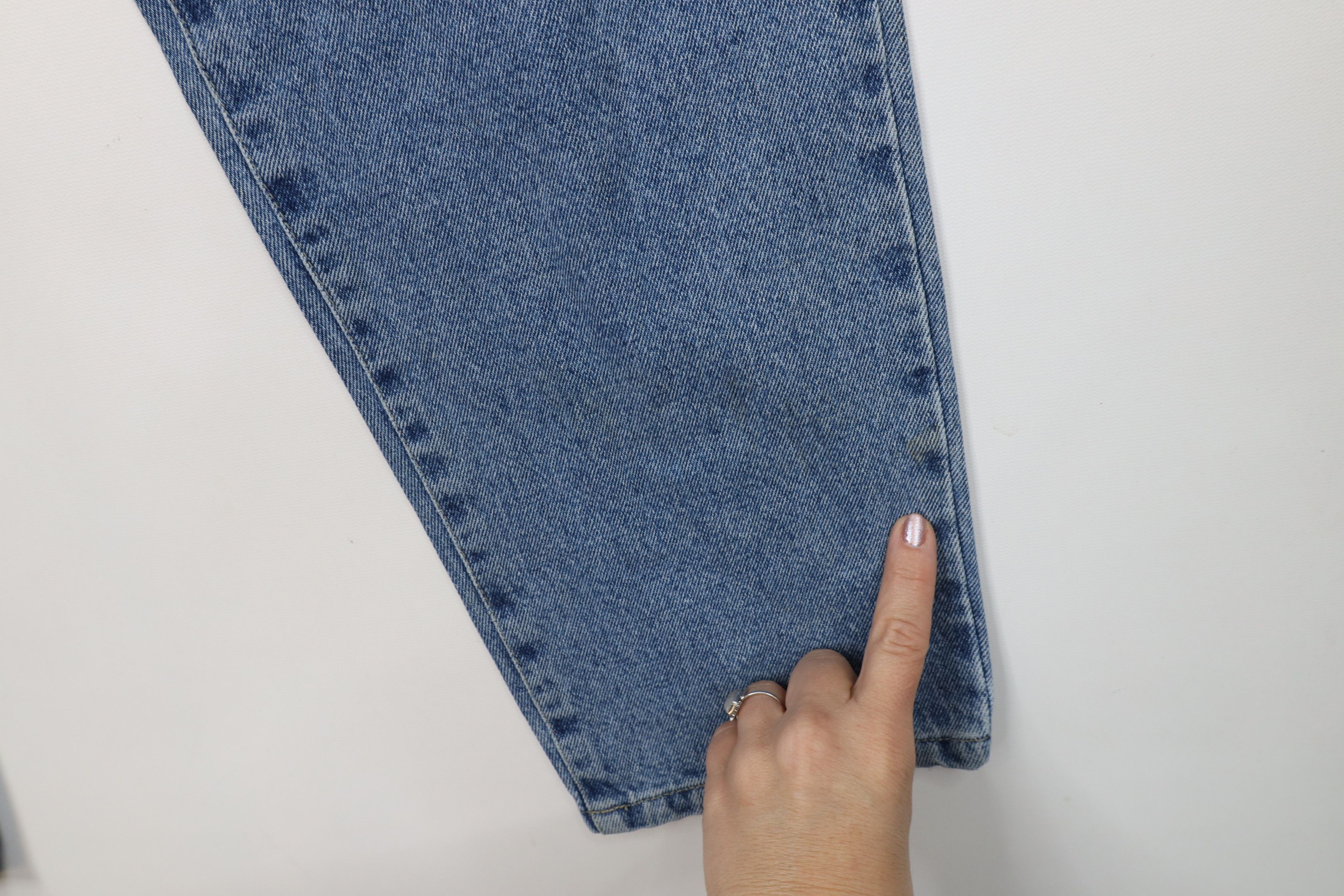 Columbia Deadstock Vintage 90s Columbia Fit Tapered Leg Denim Jeans Size 38" / US 16 / IT 52 - 5 Thumbnail