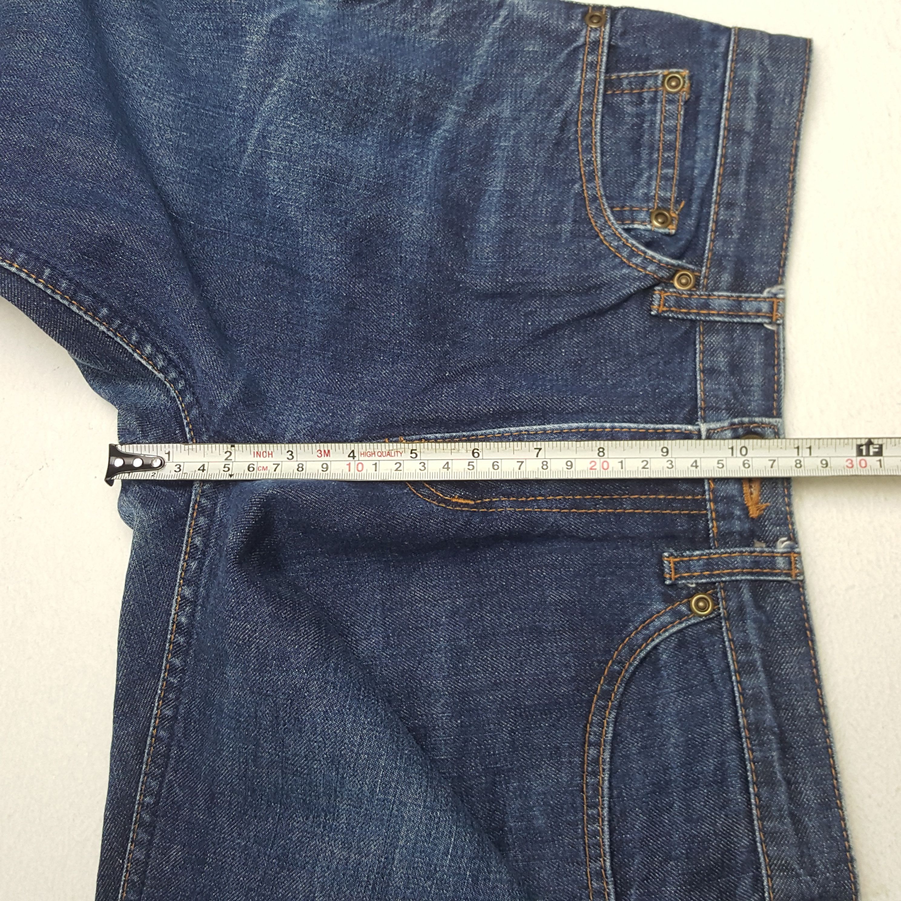 Hysteric Glamour × Japanese Brand × Vintage Vintage Hysteric Glamour Custom Art Denim Jeans Size US 27 - 8 Thumbnail