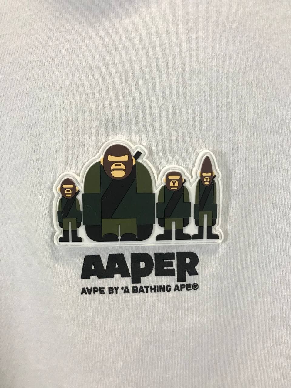 Aaper Aape by a Bathing Ape Japanese tee