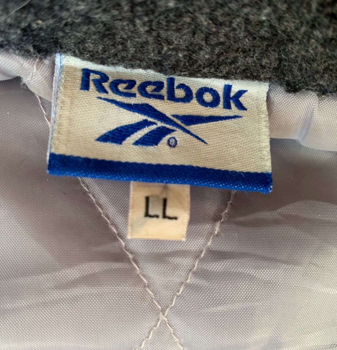 Reebok × Vintage Vintage Reebok Fleece Jacket Embroidered Logo Size US L / EU 52-54 / 3 - 15 Thumbnail