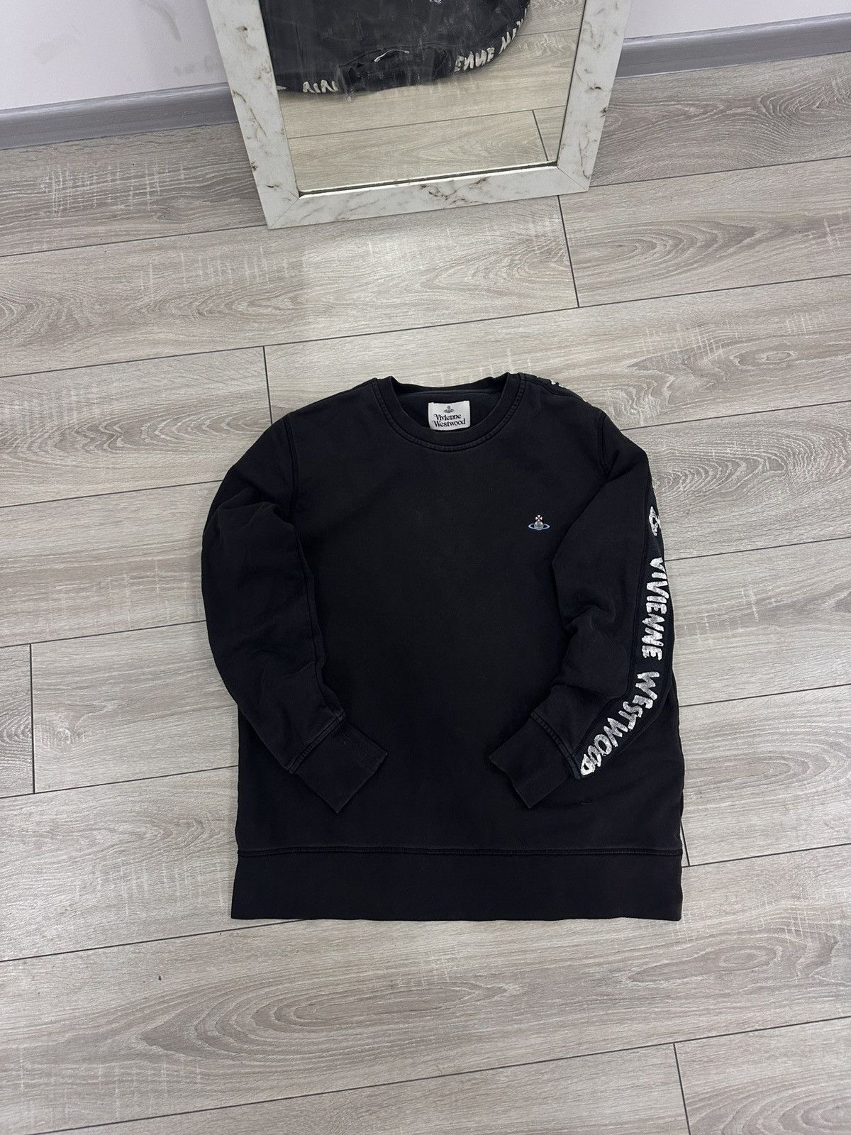 Vivienne Westwood Vivienne Westwood Tape Sweatshirt Luxury Style Size US XL / EU 56 / 4 - 1 Thumbnail