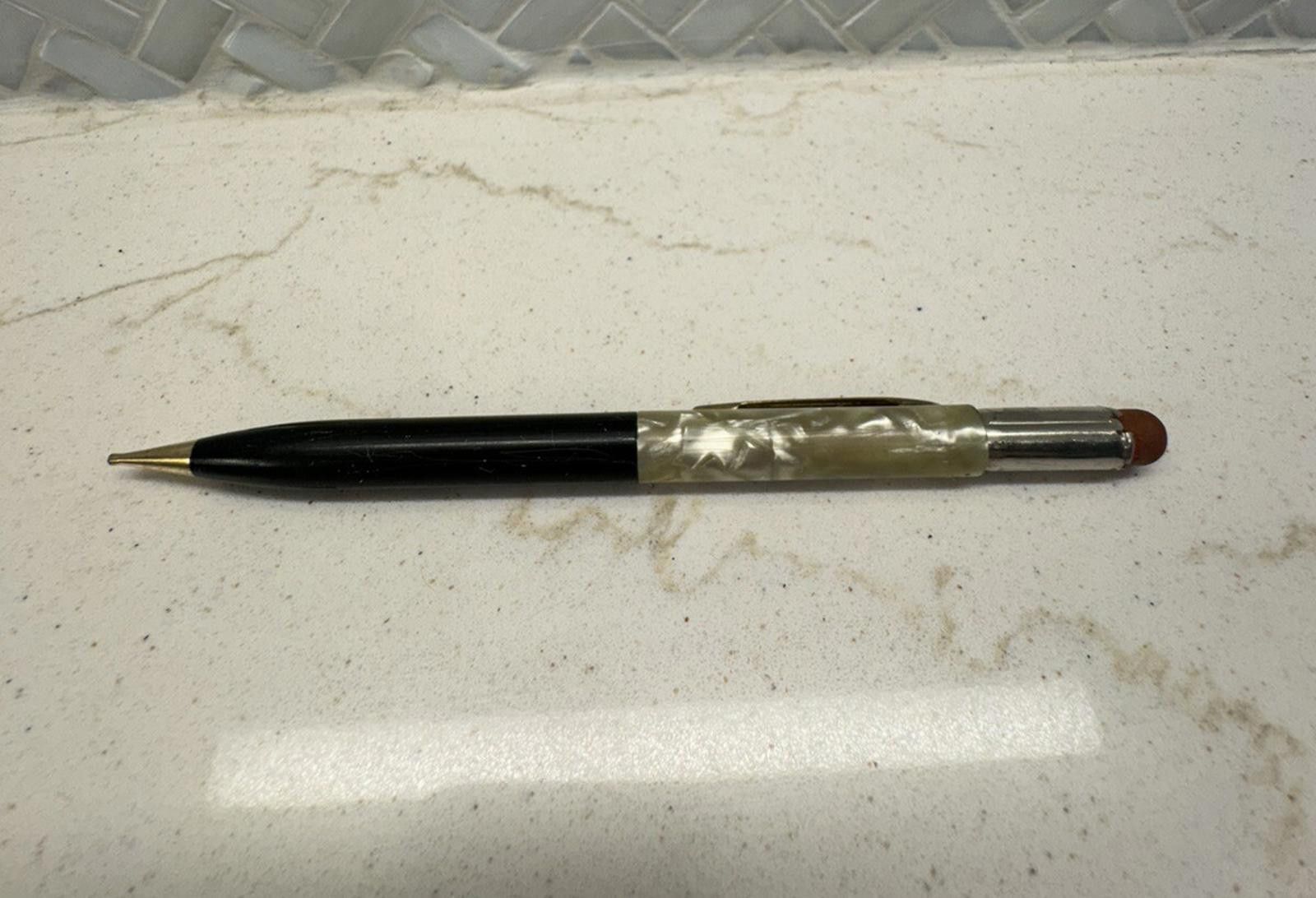 Schaeffers Garment Hotel Vintage Mechanical Pencil Sheaffer's Black Gold and Silver Size ONE SIZE - 2 Thumbnail