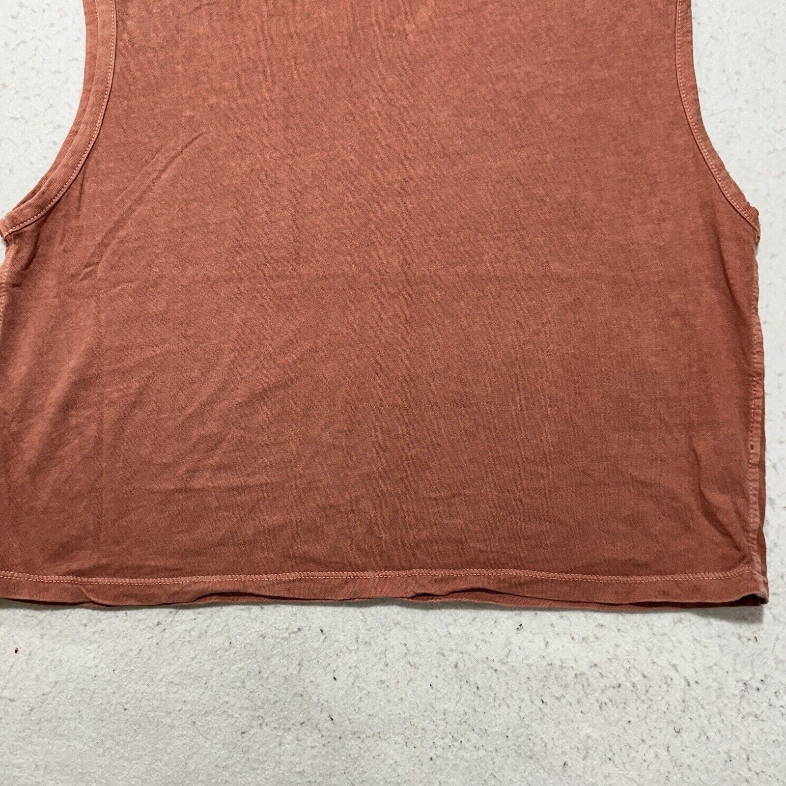Zara Zara Large Sleeveless Pullover Tank Top Cropped Pink Size L / US 10 / IT 46 - 6 Thumbnail