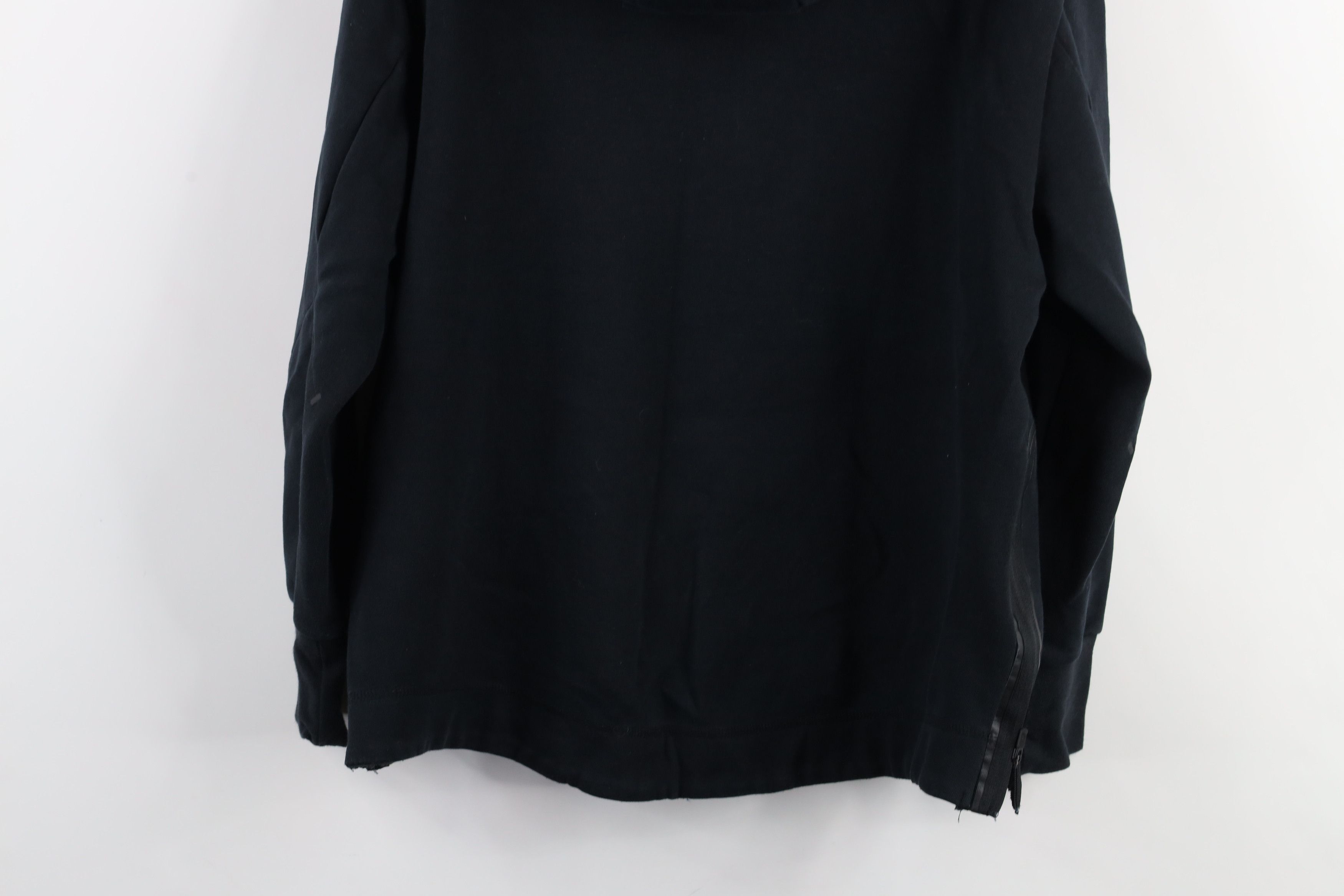 Nike × Vintage Nike Tech Fleece Spell Out Full Zip Hoodie Sweatshirt Black Size S / US 4 / IT 40 - 14 Thumbnail