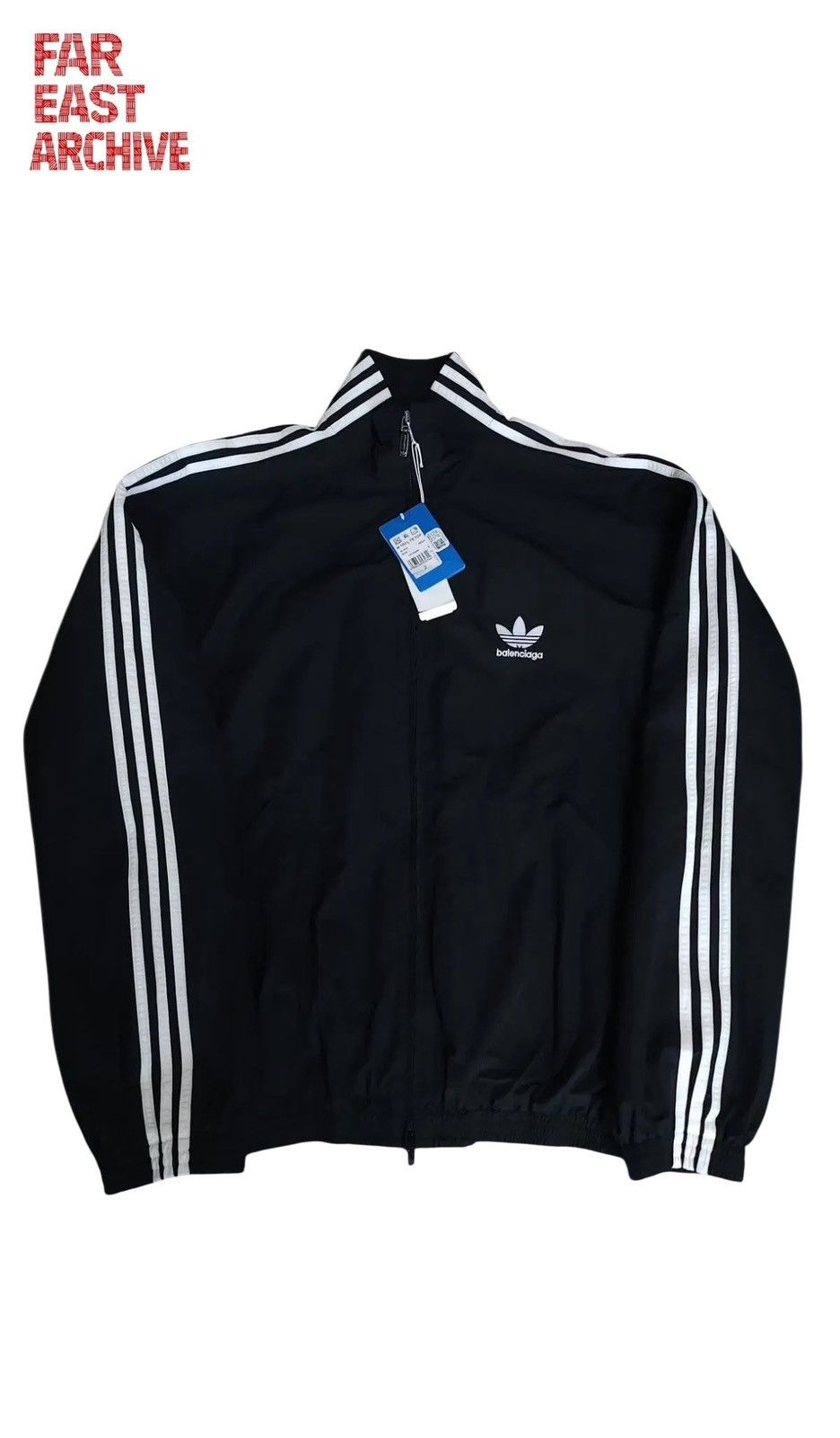 Balenciaga Balenciaga X Adidas Poplin Track Jacket Size US M / EU 48-50 / 2 - 1 Thumbnail
