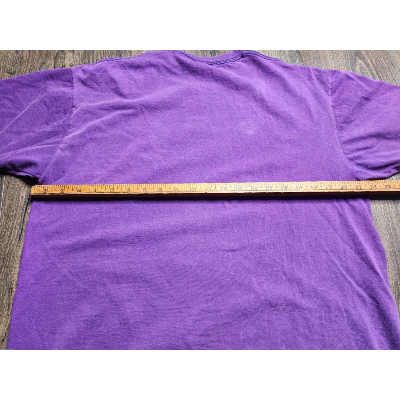 Disney VINTAGE Disney Men T-Shirt Mickey Mouse Cartoon 90s Short Sleeve Purple Cotton Large Size US L / EU 52-54 / 3 - 6 Thumbnail