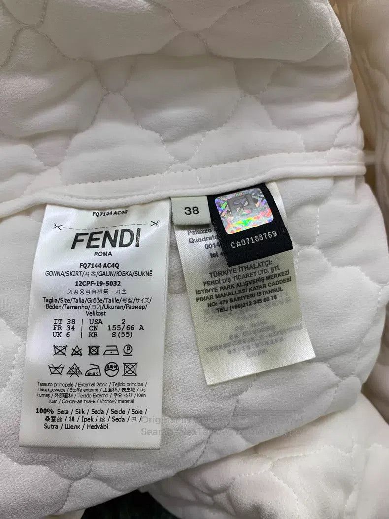Fendi Fendi White Jacket and Skirt Set Size XS / US 0-2 / IT 36-38 - 8 Thumbnail