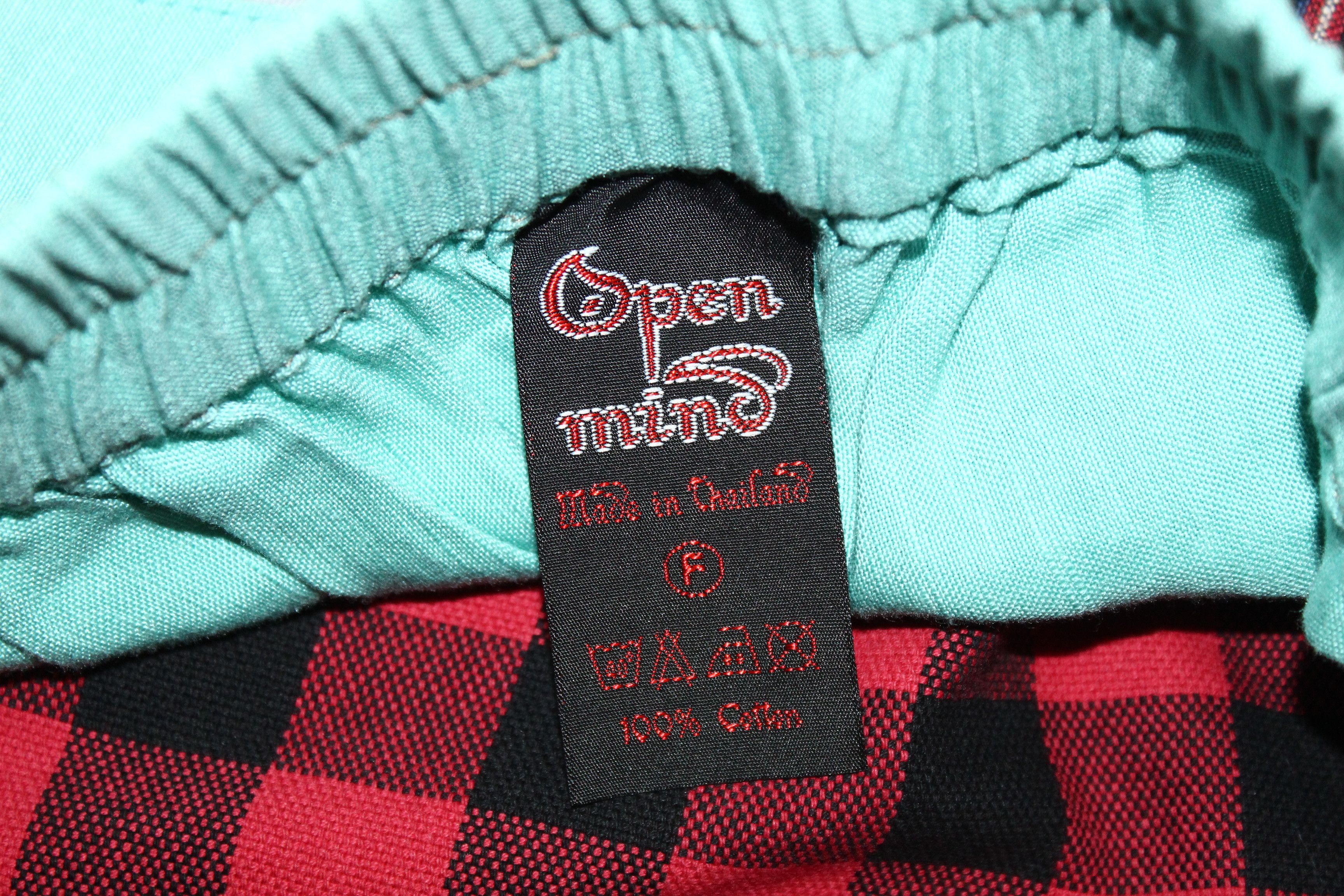Beauty Beast VTG Open Mind Drop Crotch Patchwork Asymmetric Balloon Pants Size US 31 - 9 Thumbnail