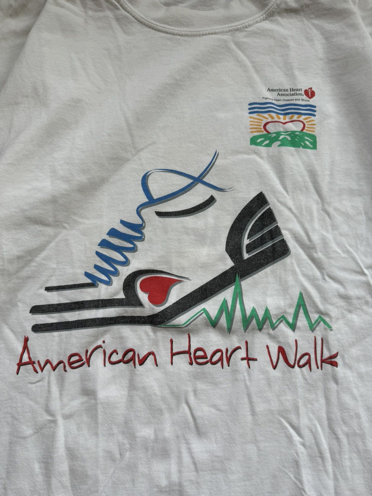 Vintage Vintage American Heart Walk Tee White XL Size US XL / EU 56 / 4 - 2 Thumbnail