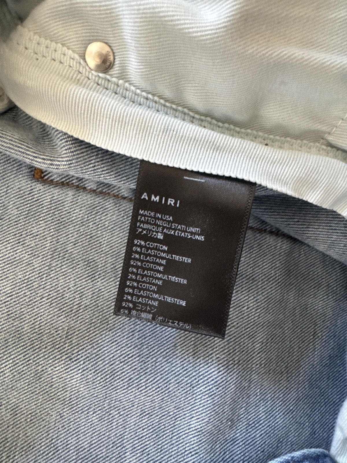 Amiri Amiri mx1 painter splatter jeans size 36 Size US 36 / EU 52 - 12 Thumbnail