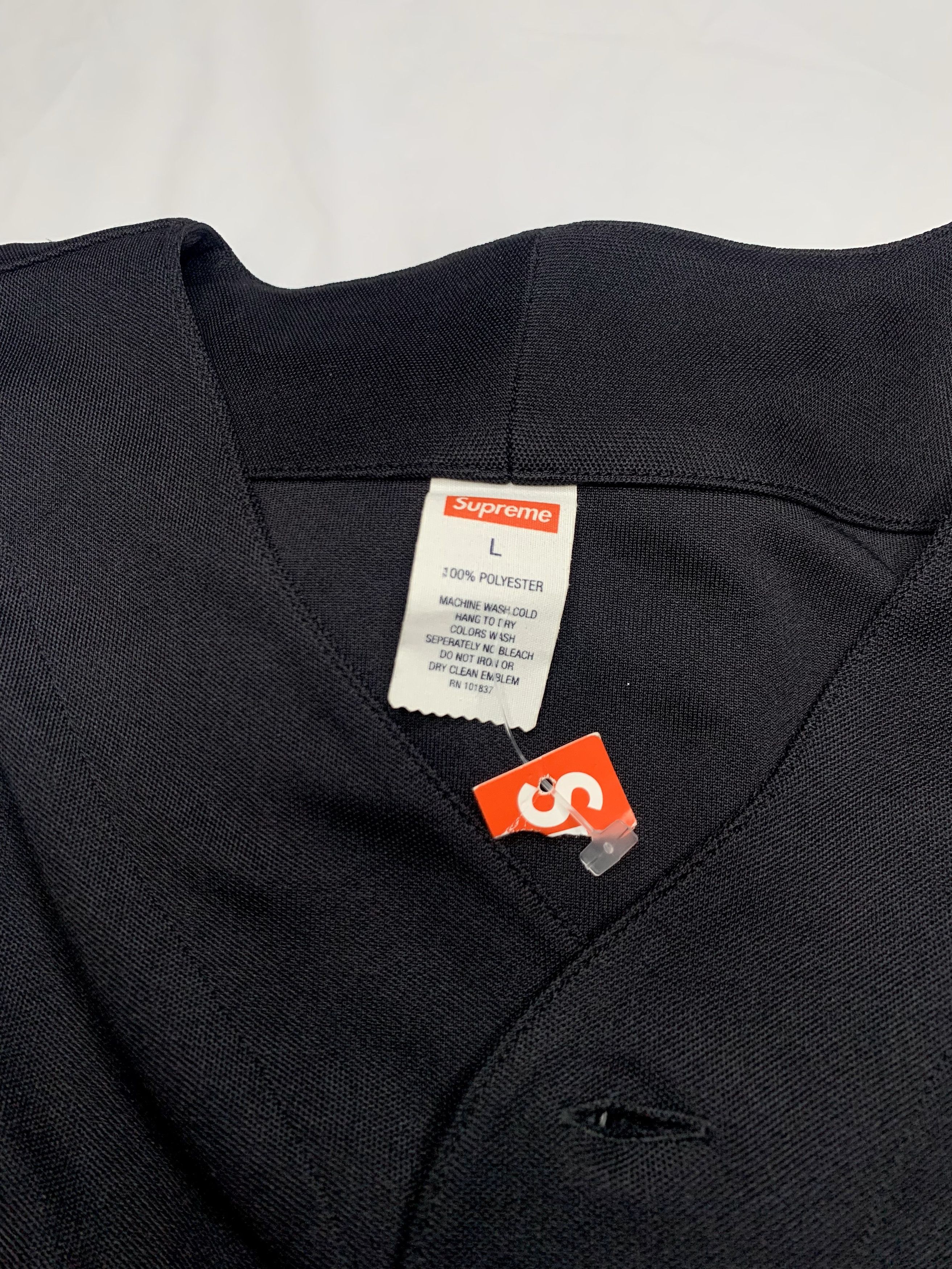 Supreme Supreme FW17 Snake Script Jersey (L) Size US L / EU 52-54 / 3 - 8 Thumbnail