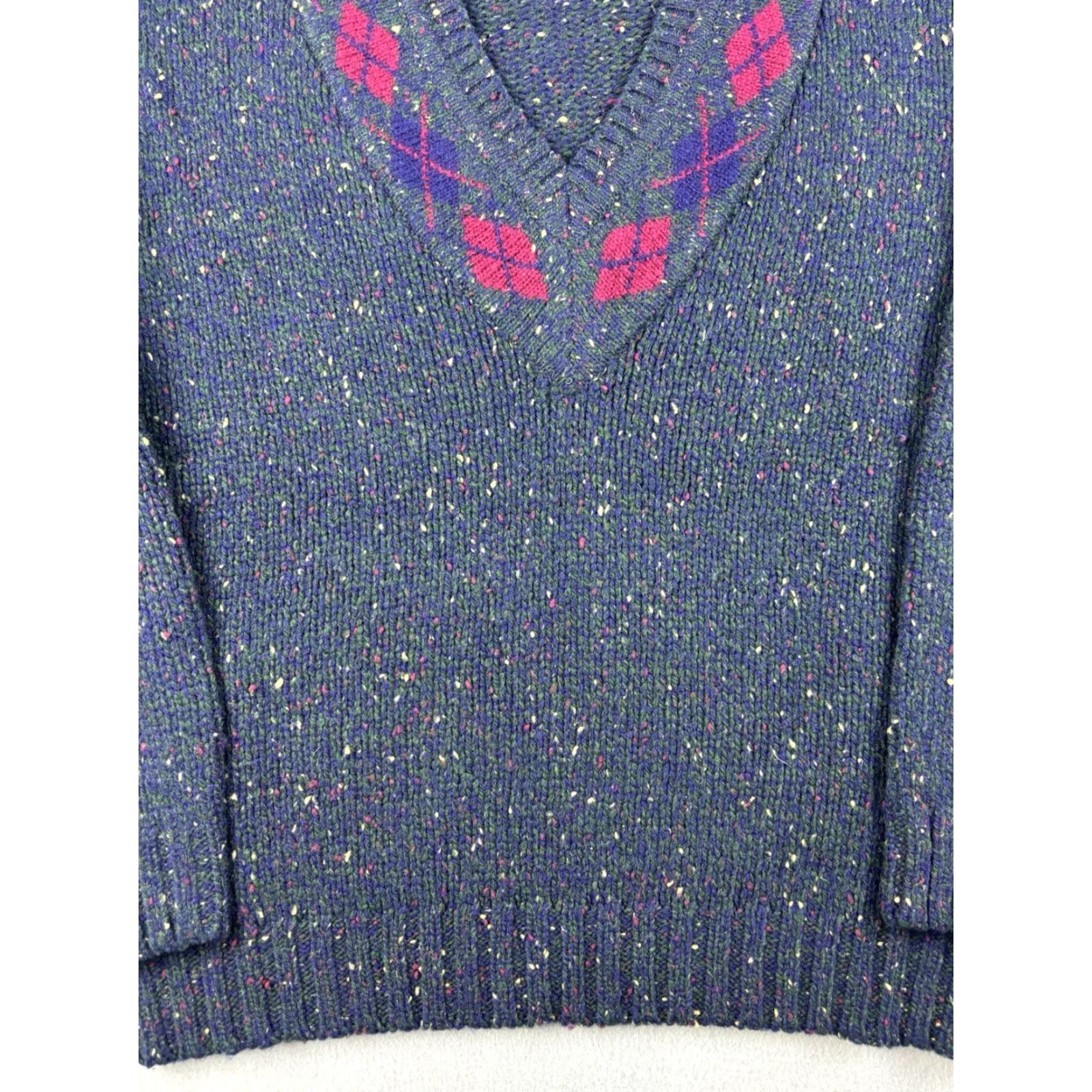 Brooks Brothers VINTAGE Brooks Brothers Sweater Mens M Blue Wool Crew Neck Pullover Knit Size US M / EU 48-50 / 2 - 4 Thumbnail