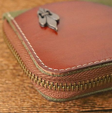 Japanese Brand × Leather Japanese Style Leather Wallet Size ONE SIZE - 6 Thumbnail