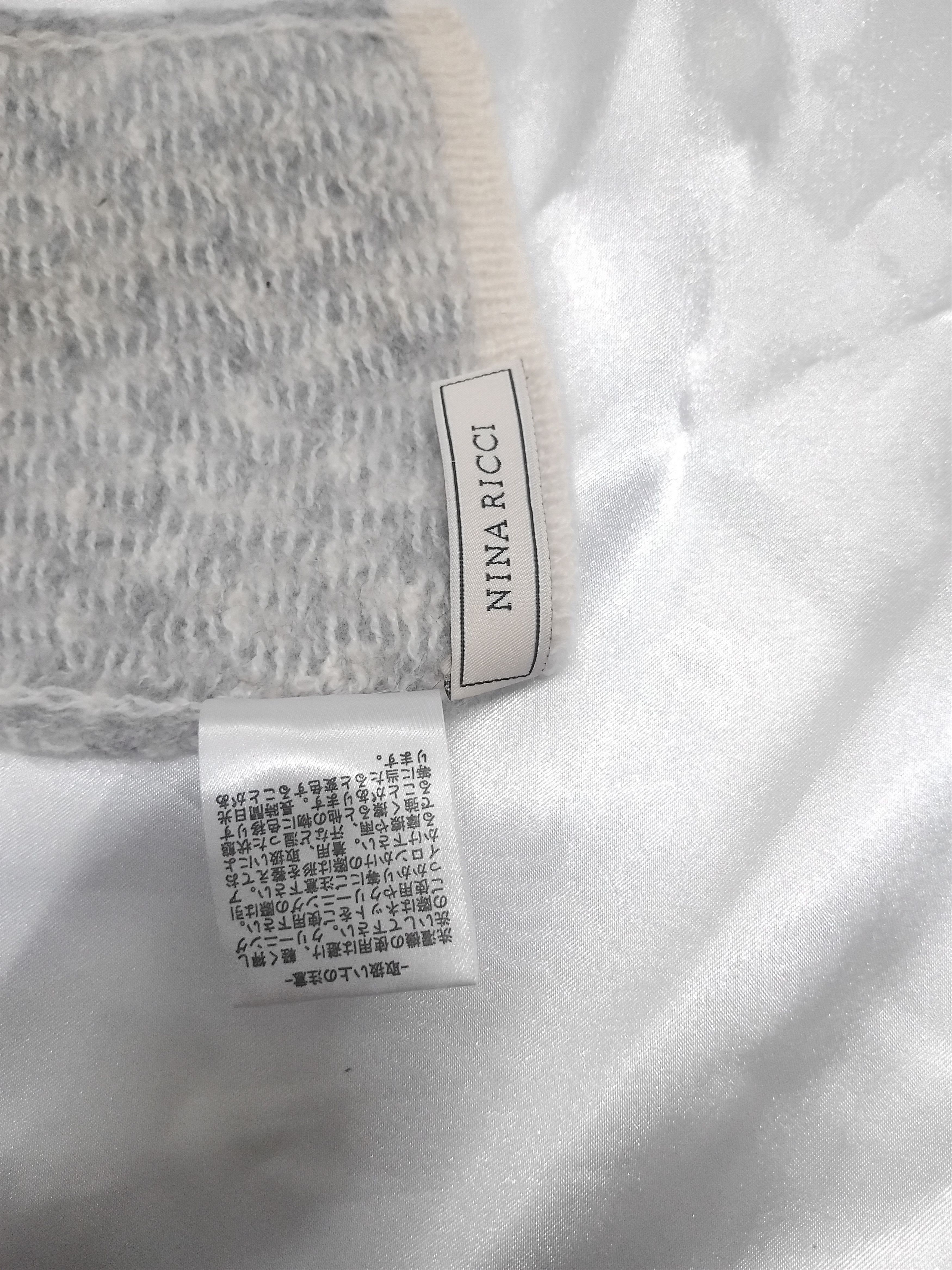 Nina Ricci Nina Ricci grey colour warmer neck mafla scarves Size ONE SIZE - 3 Thumbnail