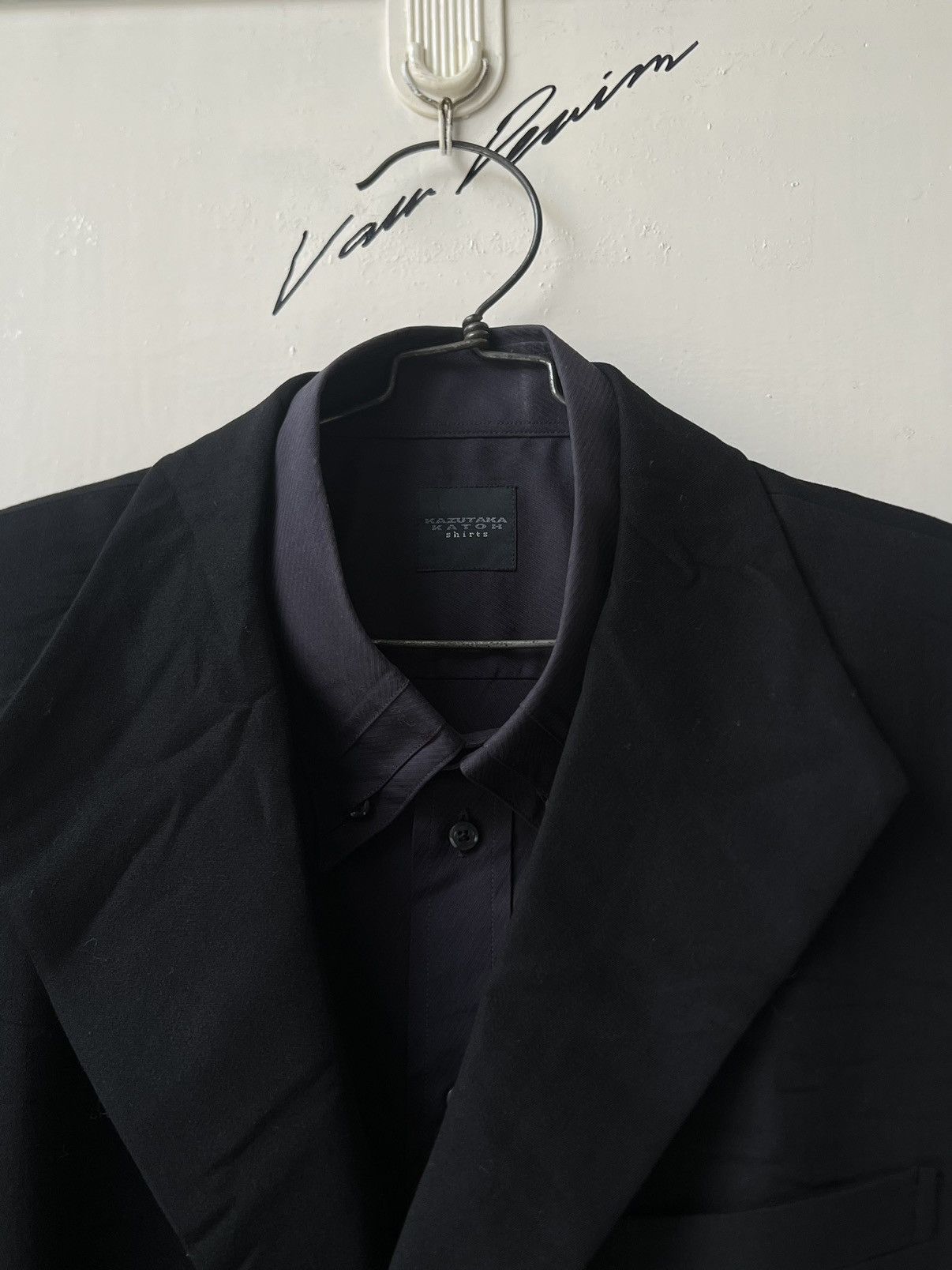 Tete Homme TETE HOMME x KAZUTAKA KATOH Shirt Suit Size 52L - 13 Thumbnail