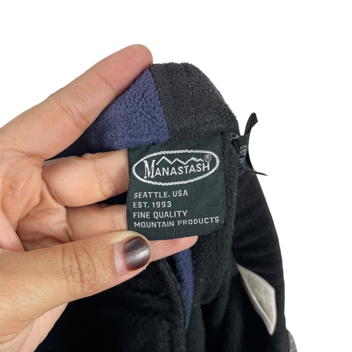 Manastash Manatash Mountain Multicolor Fleece Hemp Pants Size US 34 / EU 50 - 8 Thumbnail