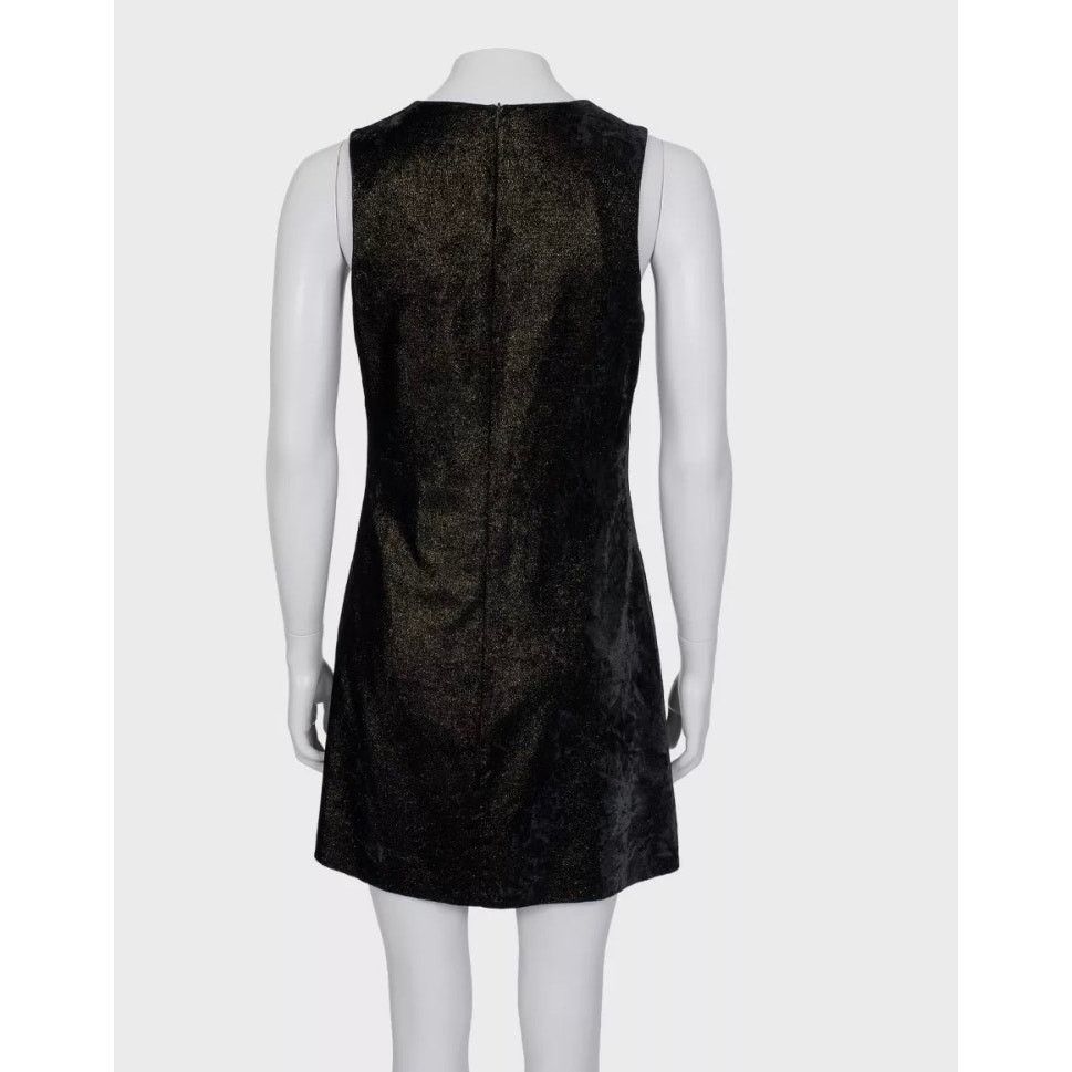 Versus Versace Vintage Versace Versus Black Fitted Dress - Size 44/L Size M / US 6-8 / IT 42-44 - 3 Thumbnail