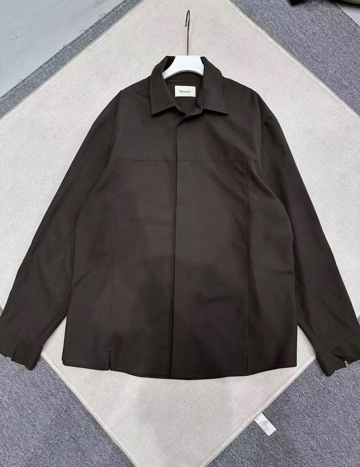 Holzweiler Holzweiler Men's Casual Shirt J39 Size US M / EU 48-50 / 2 - 1 Thumbnail