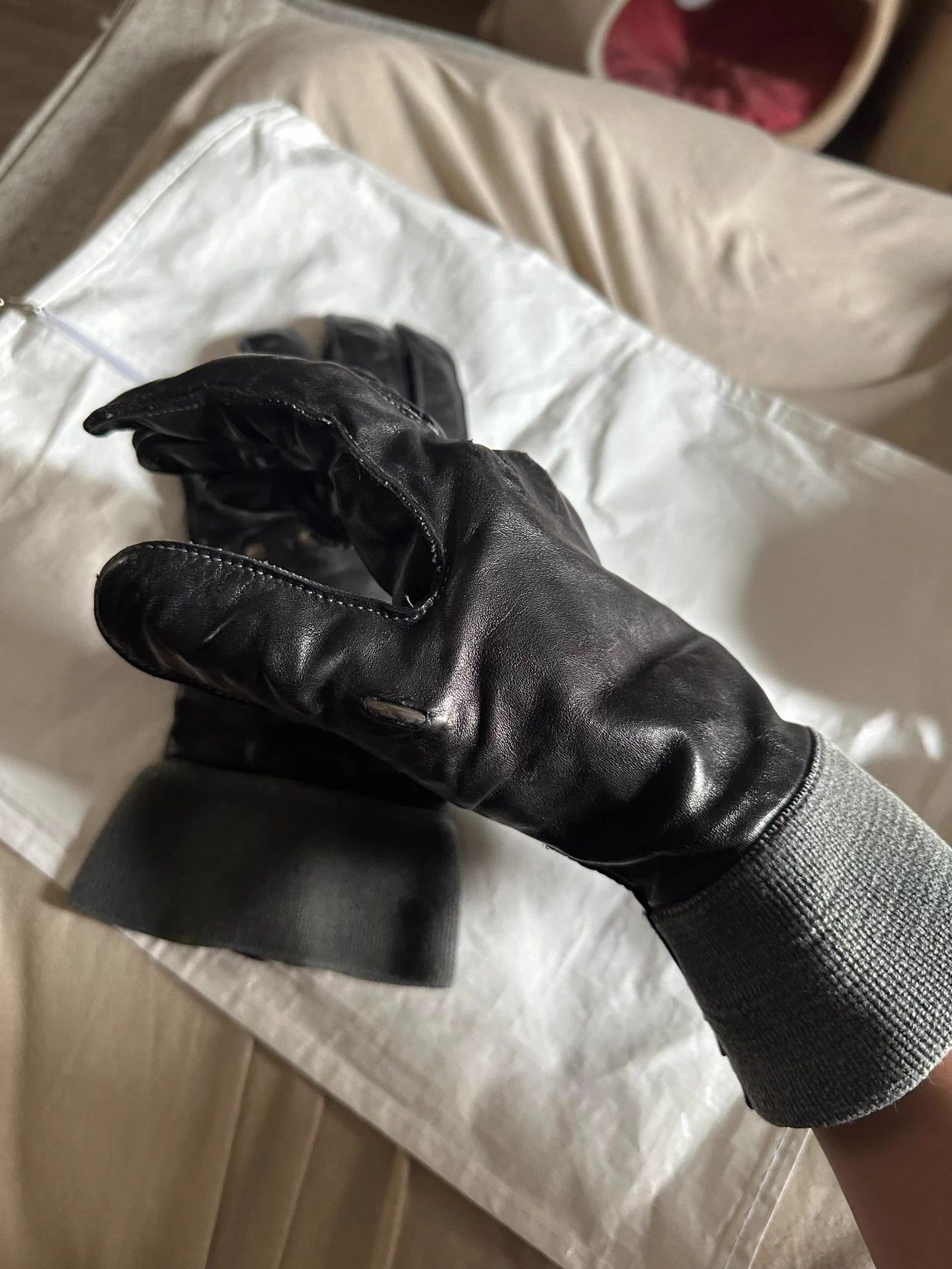 Carol Christian Poell Carol Christian Poell CCP vintage titanium alloy gloves Size ONE SIZE - 3 Thumbnail