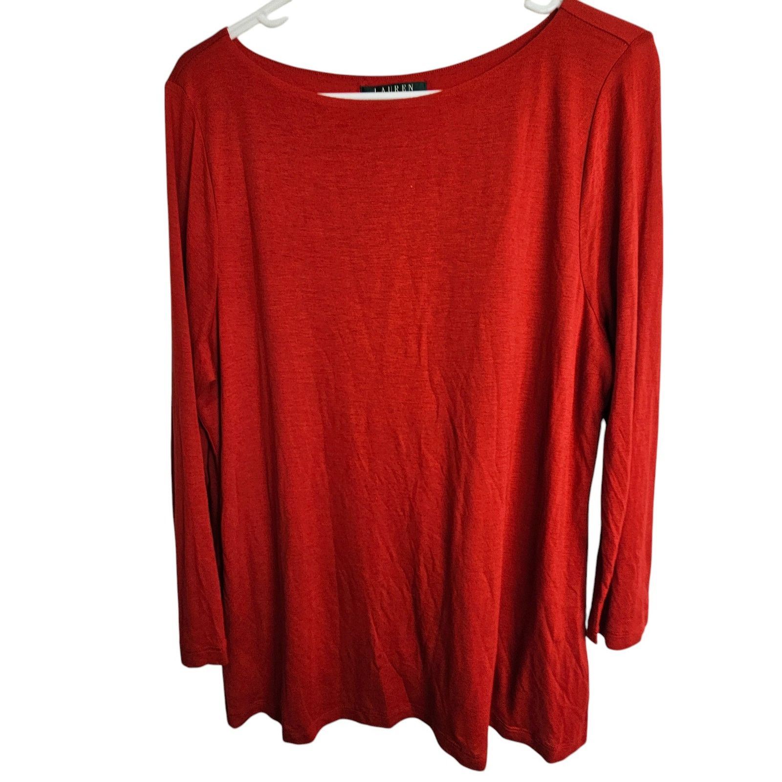 Lauren Ralph Lauren Lauren Ralph Lauren Womens Blouse Holiday Stretch Classic XL Size XL / US 12-14 / IT 48-50 - 1 Thumbnail