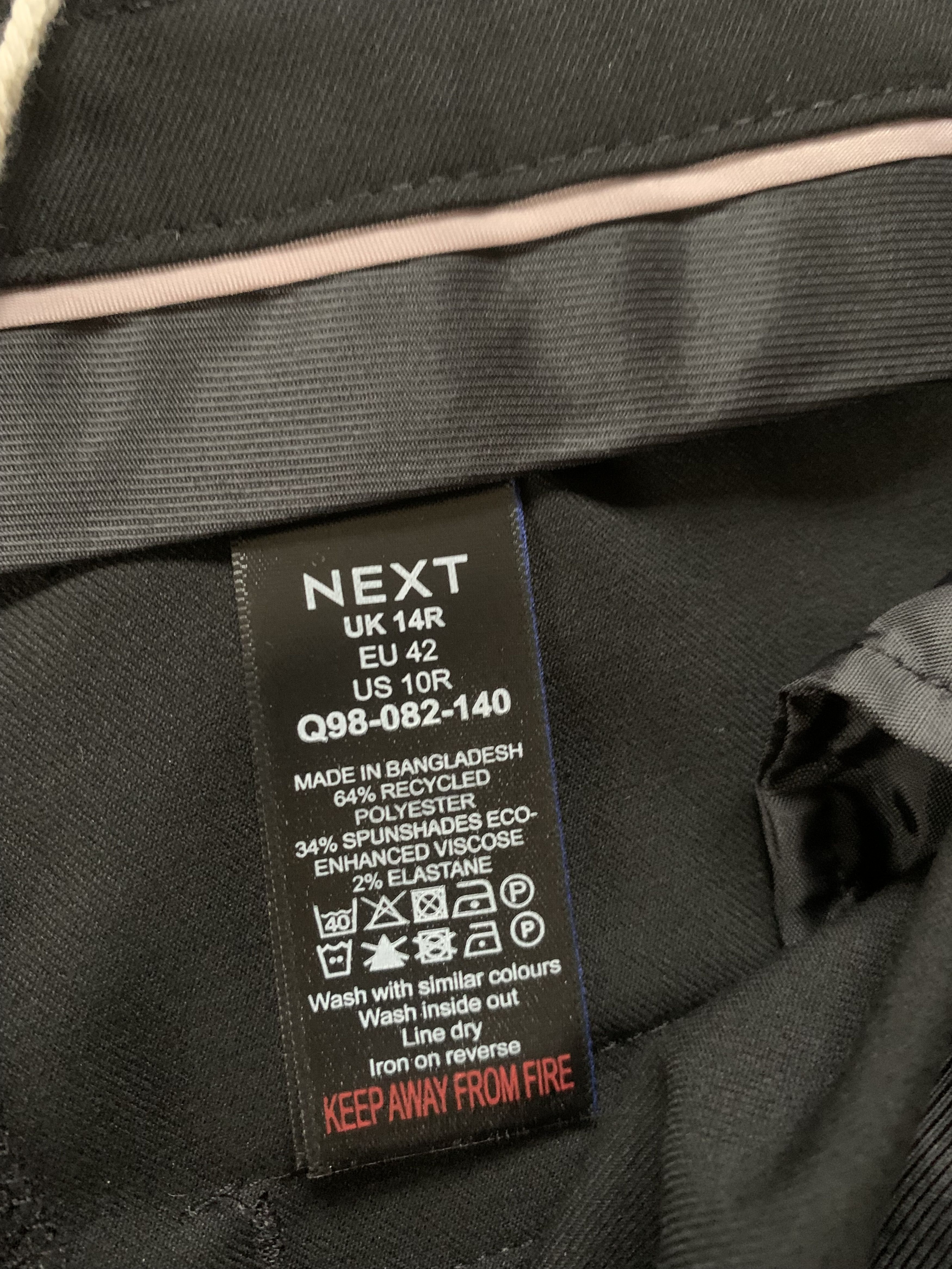 NEXT Next Mens Casual Pants Trousers Size US 26 / EU 42 - 10 Thumbnail