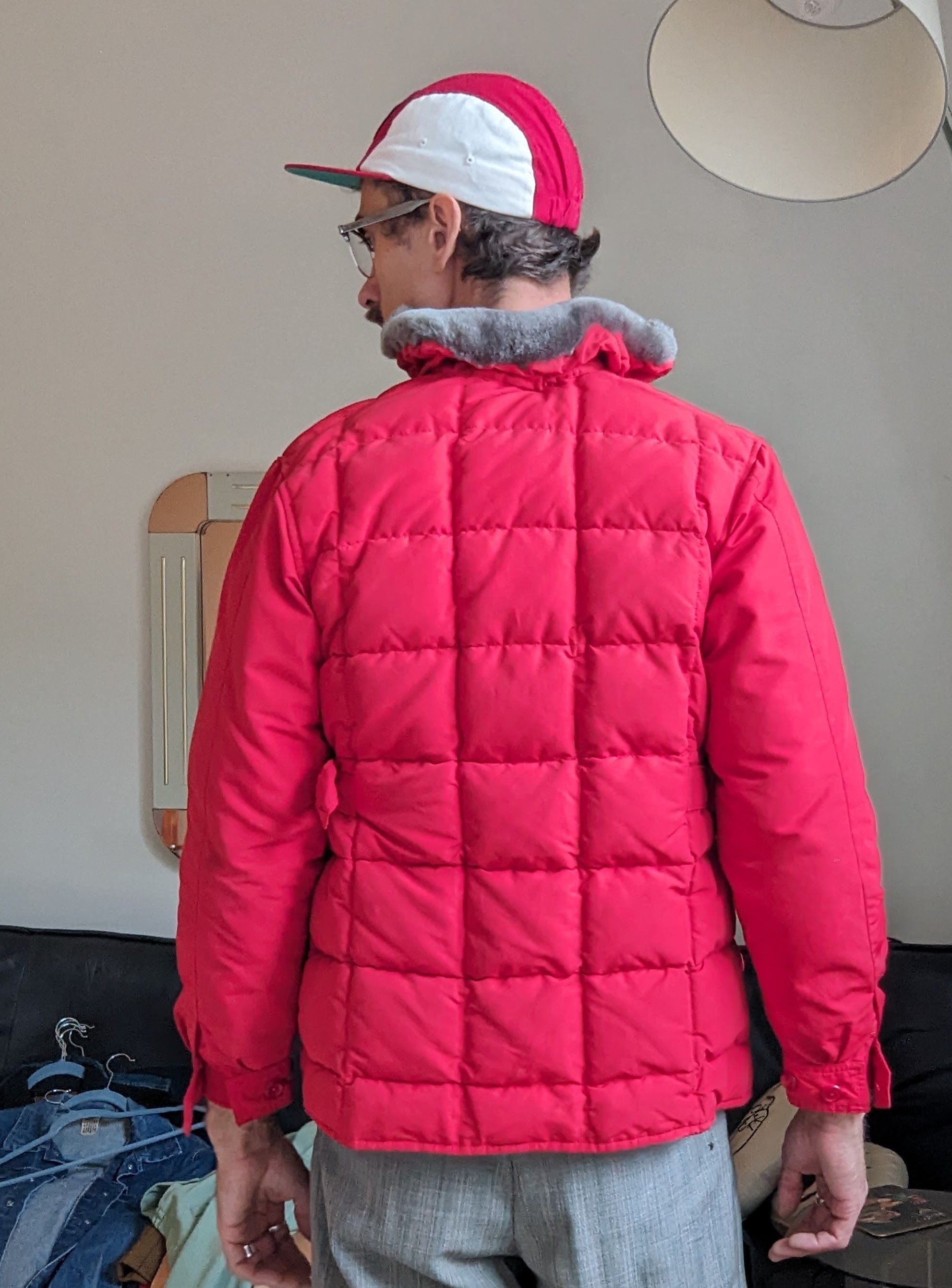 Eddie Bauer Bauer Down Blizzard Proof 50s/60s Red Size M / US 6-8 / IT 42-44 - 3 Thumbnail