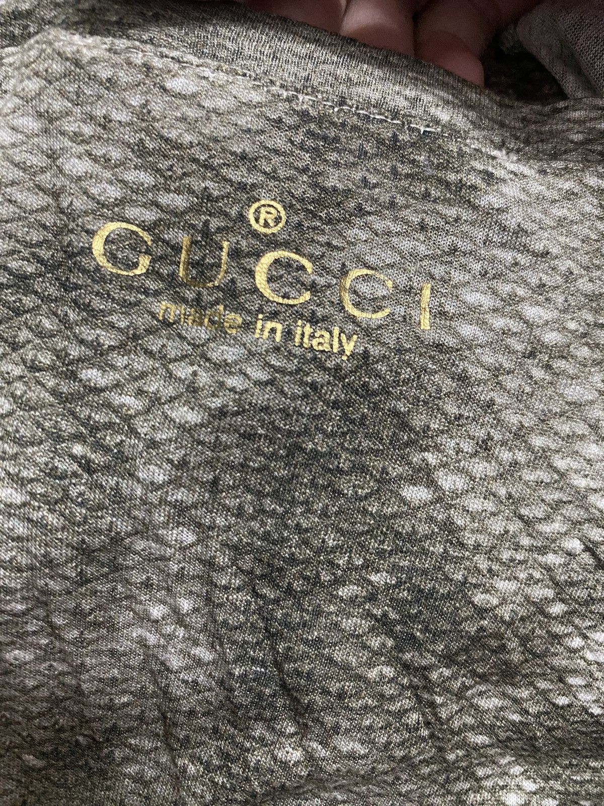 Gucci SS 2000 Gucci by Tom Ford SnakeSkin T-Shirt Size US L / EU 52-54 / 3 - 11 Thumbnail