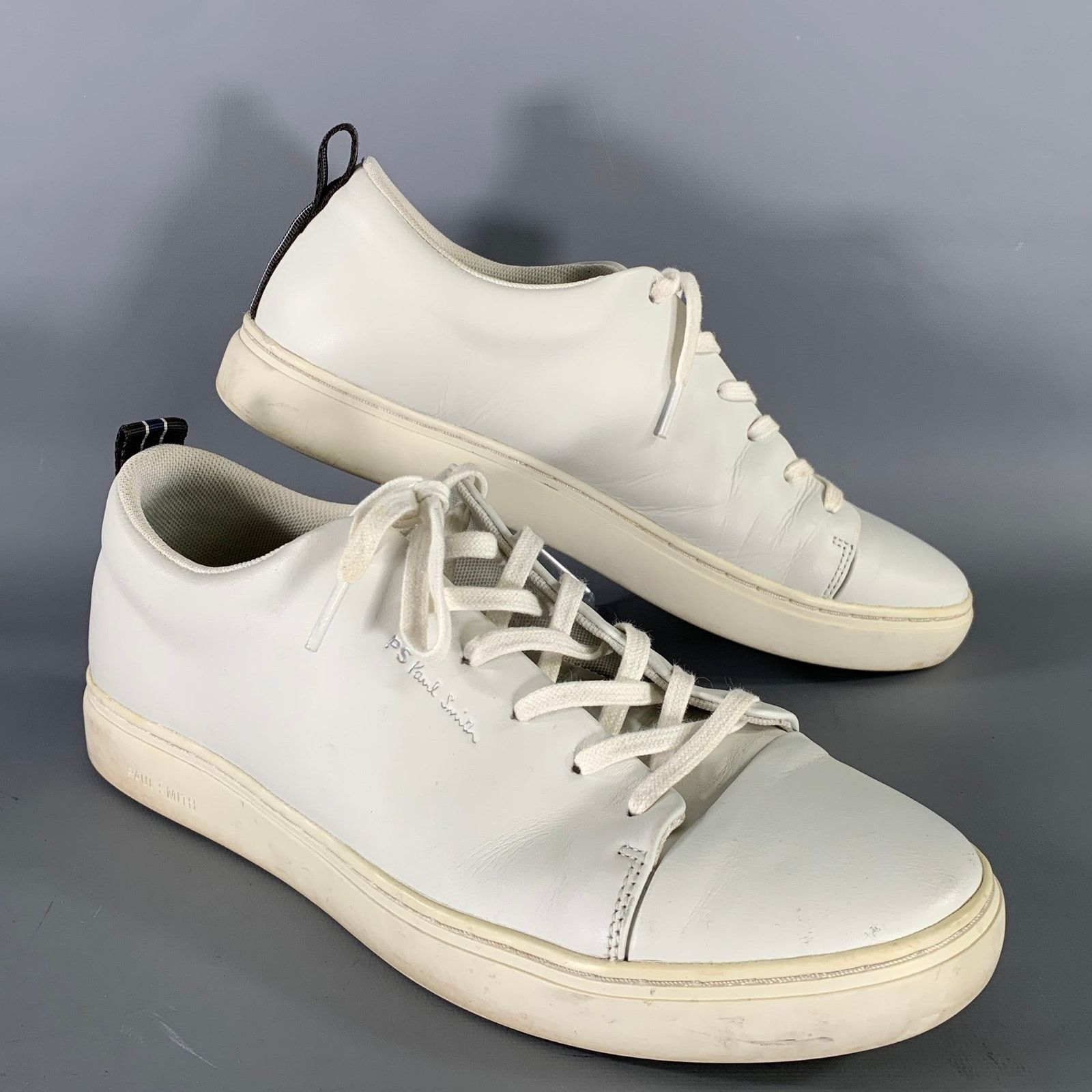 Paul Smith PS by PAUL SMITH Size 10 White M2S LEE01 Leather Sneakers Size US 10 / EU 43 - 1 Thumbnail