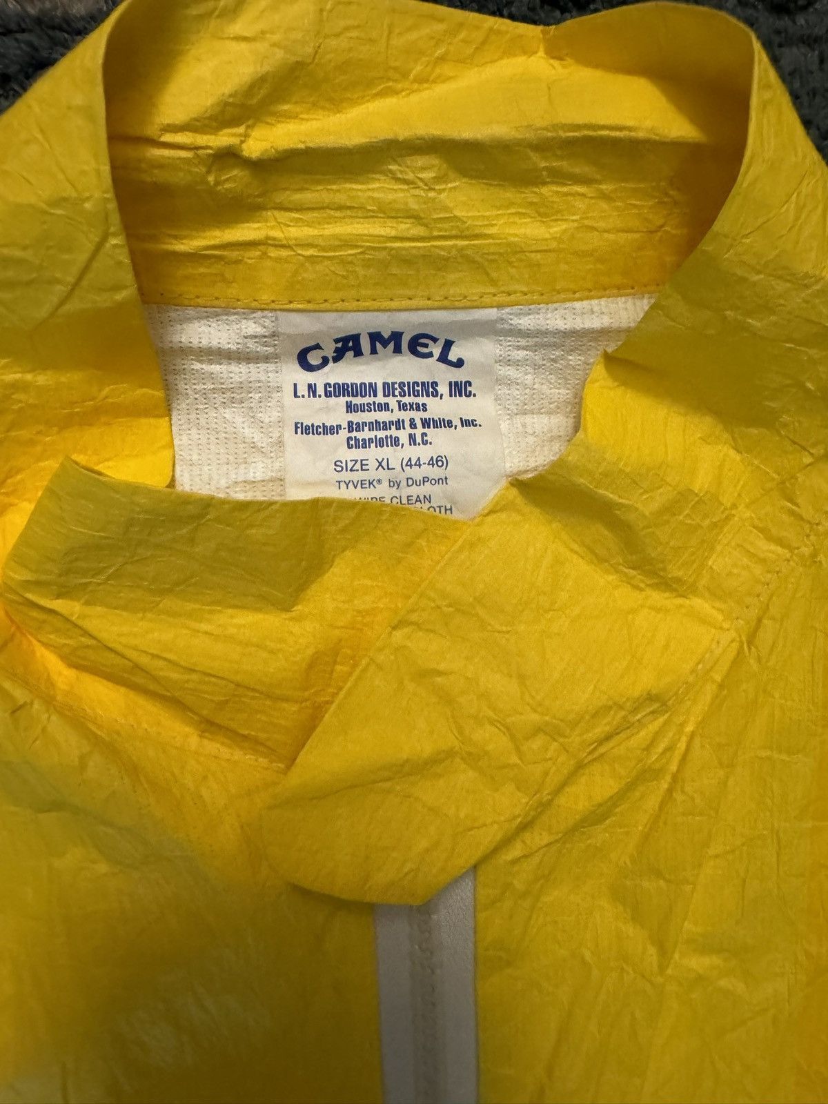 Vintage Yellow vintage Camel racing windbreaker jacket Size US XL / EU 56 / 4 - 3 Thumbnail