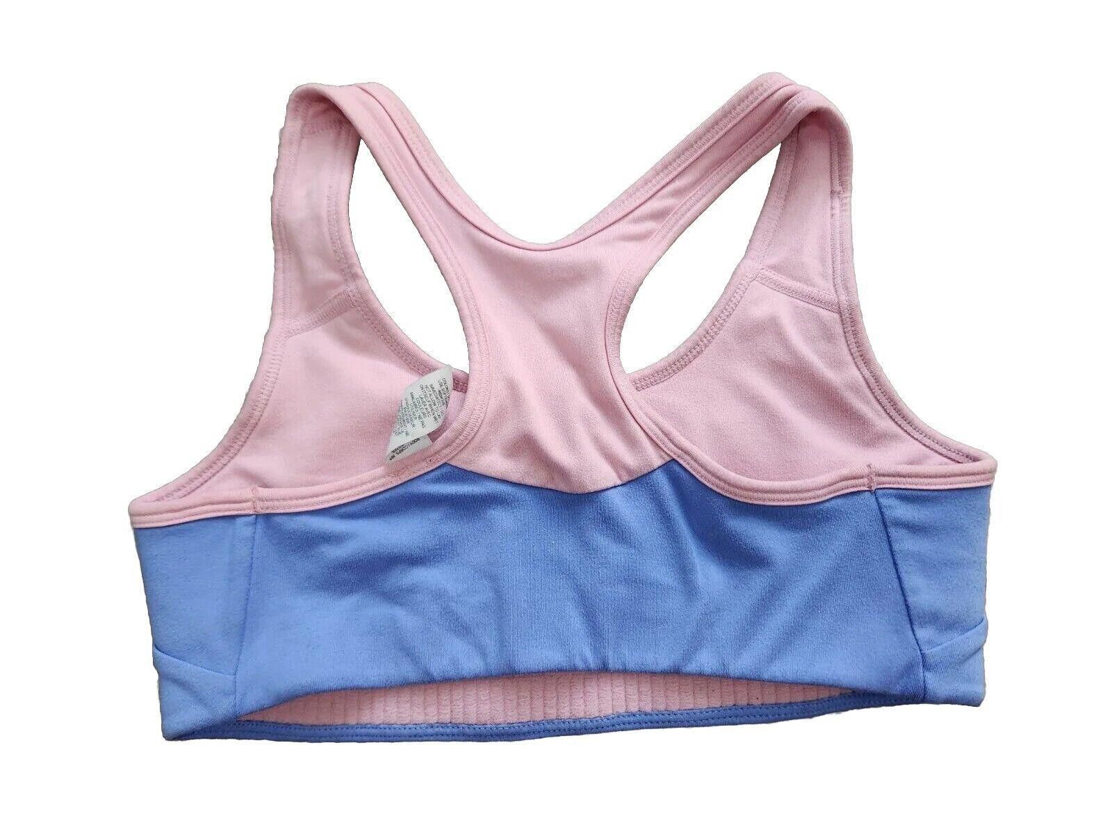 Nike Nike Sports Bra Sportswear Swoosh Big Kids Girls Medium Pink Size ONE SIZE - 2 Thumbnail