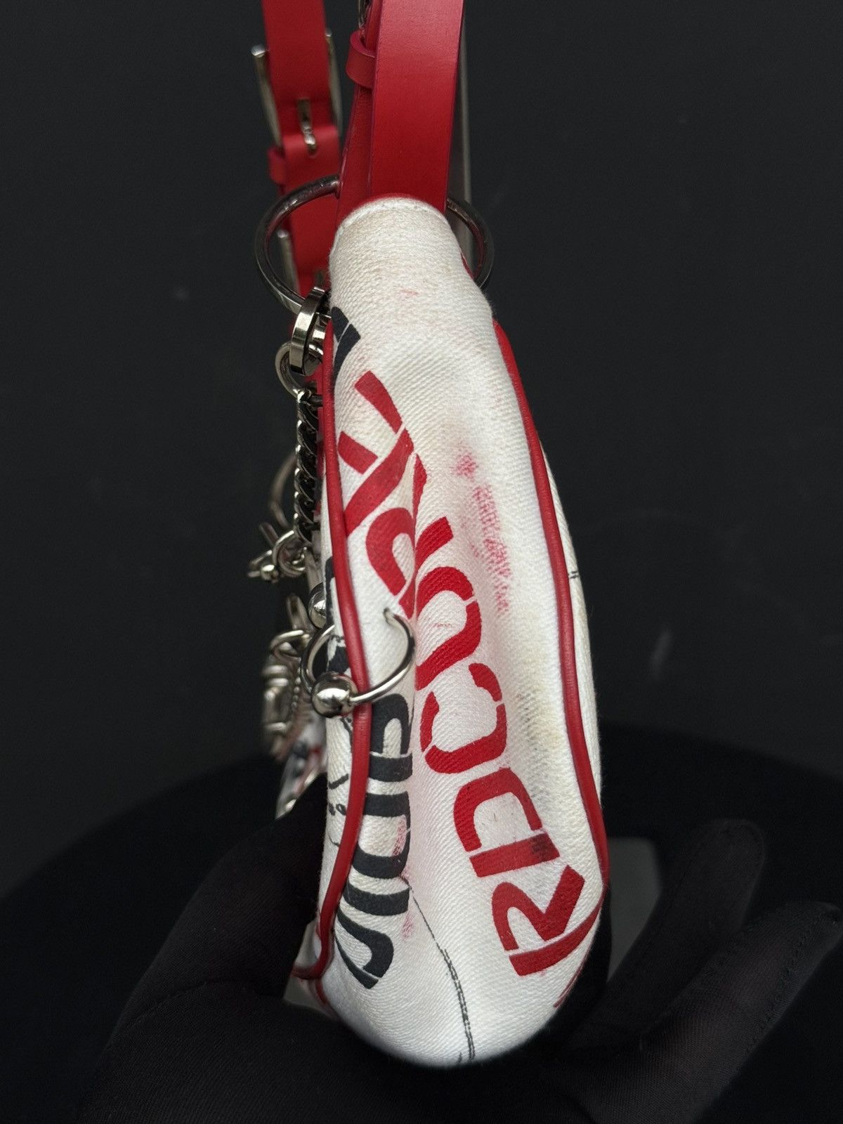Dior Dior - Galliano Era ‘Hardcore’ Pierced Shoulder Bag Size ONE SIZE - 5 Thumbnail