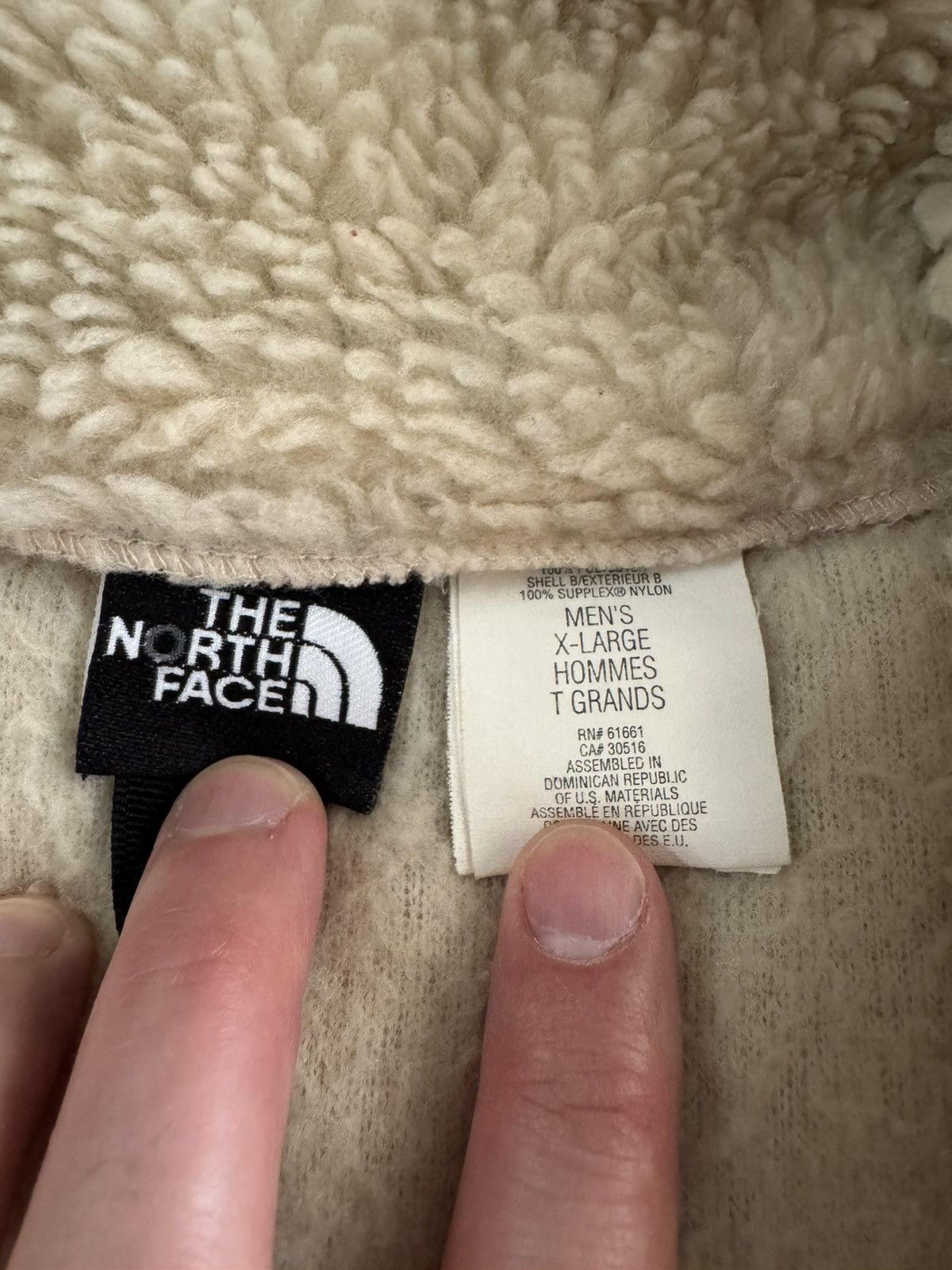 The North Face Vintage 90s The North Face Deep Pile Sherpa Fleece Jacket XL Size US XL / EU 56 / 4 - 18 Thumbnail