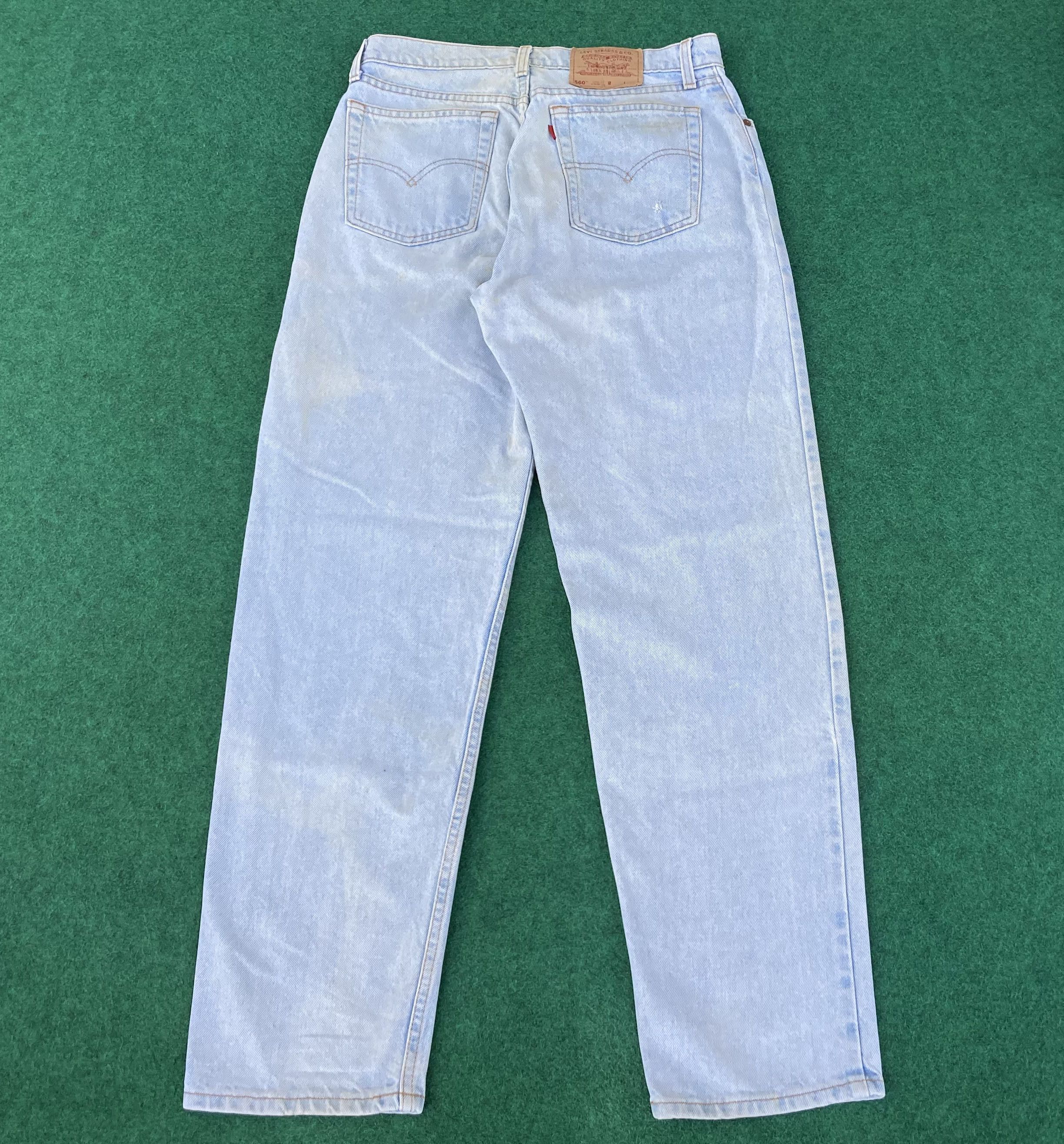 Levi's × Vintage Vtg Levis 560 Loose Fit Straight Leg 90s Jeans Size US 31 - 13 Thumbnail