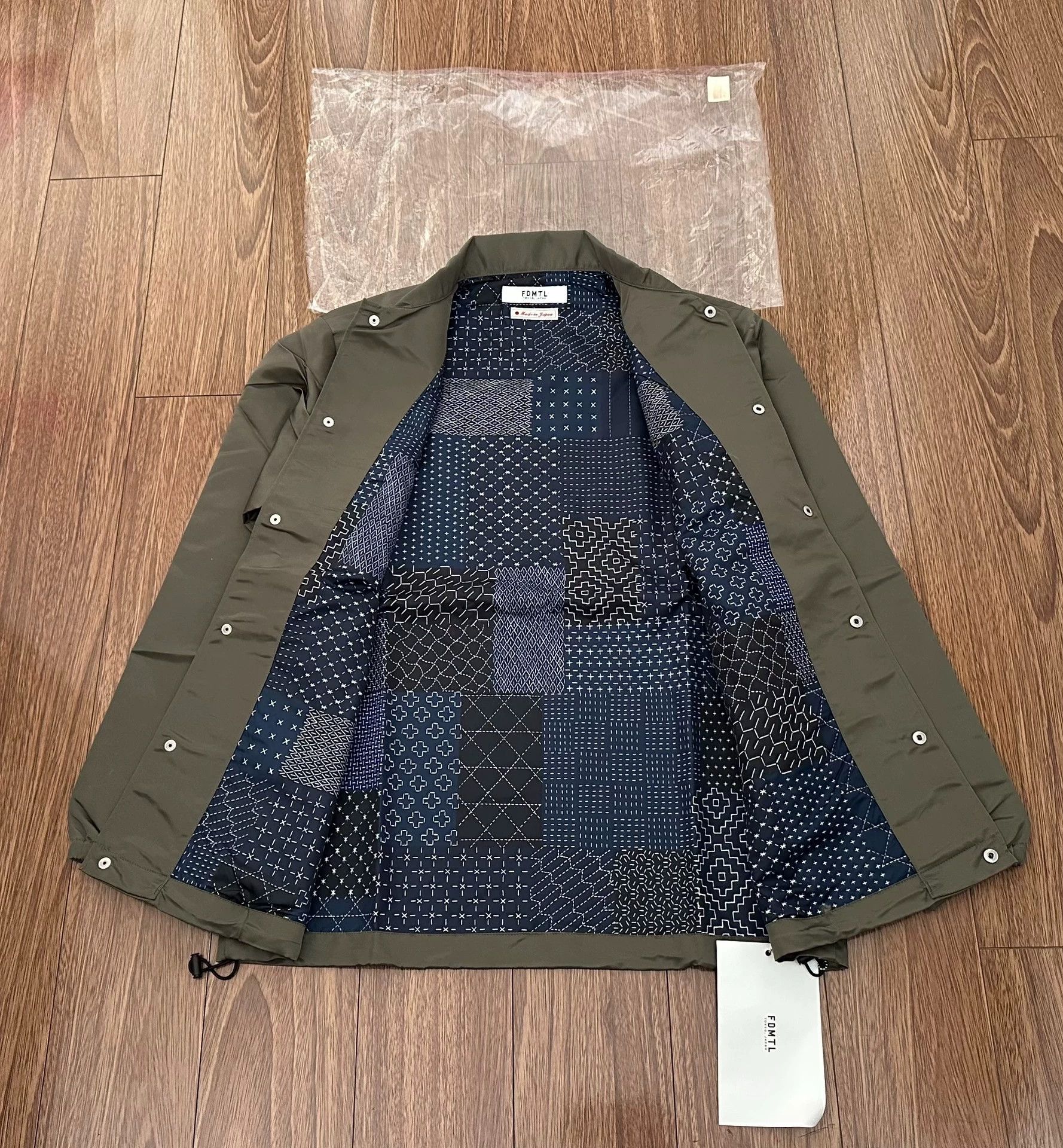 FDMTL FDMTL Coach Jkt Nylon W/P Japanese Made 4 NWT Size US XXL / EU 58 / 5 - 3 Thumbnail