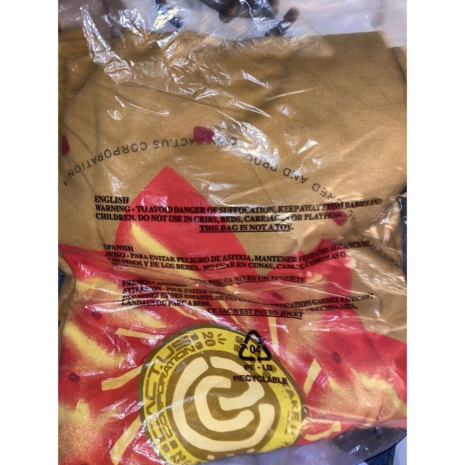 Travis Scott Travis Scott x Cactus Jack Flower T-Shirt Men Sz XL Tan New Size US XL / EU 56 / 4 - 4 Thumbnail