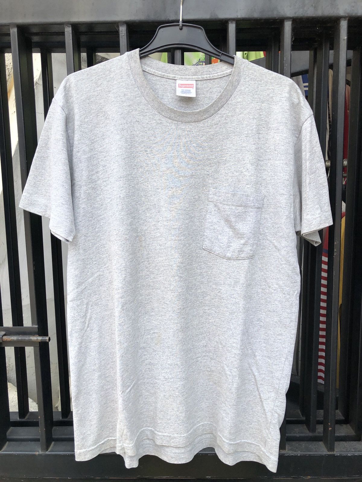 Antihero × Supreme SUPREME ANTI HERO POCKET TEE SS 2014 Size US L / EU 52-54 / 3 - 3 Thumbnail